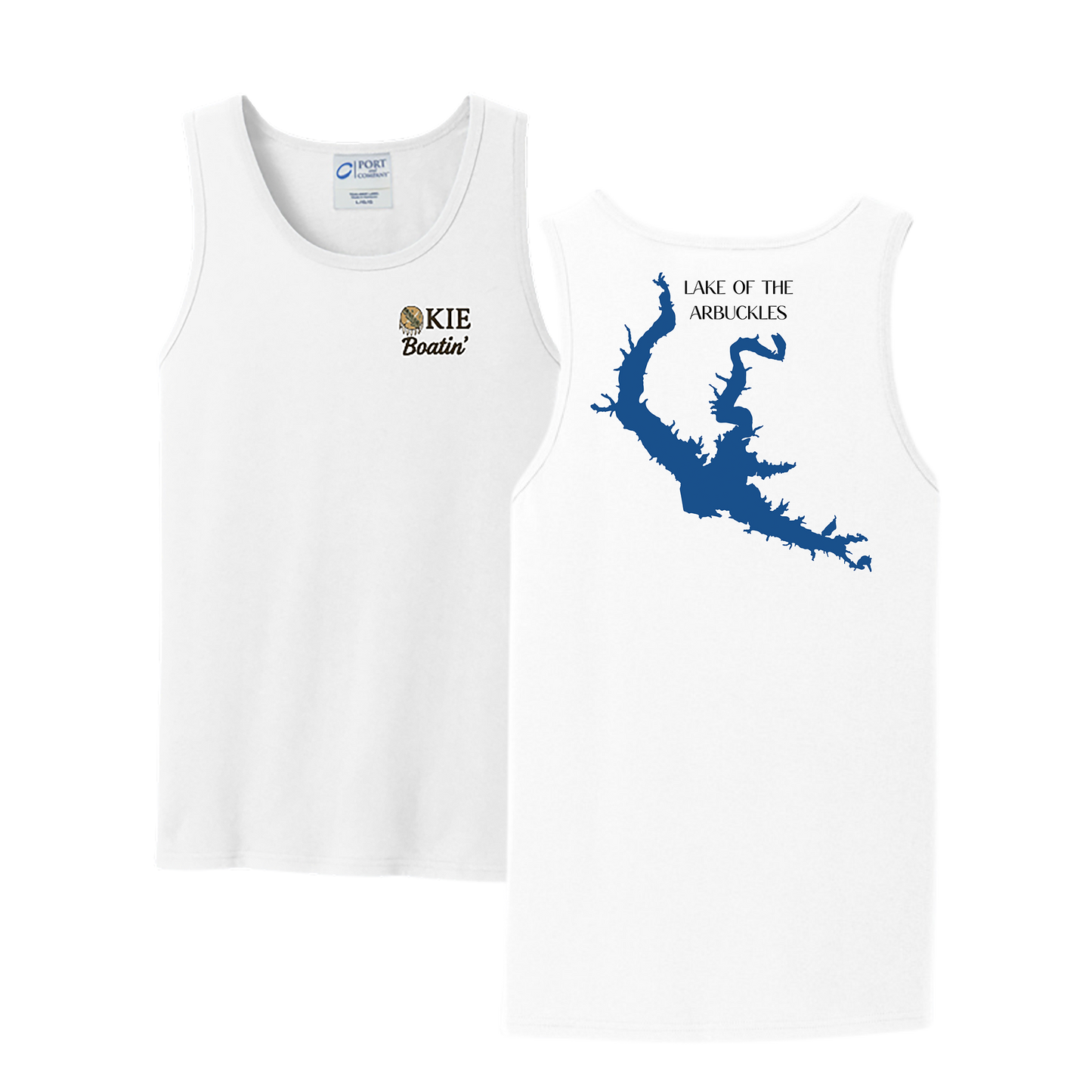 Okie Boatin' Lake Edition Tank Top