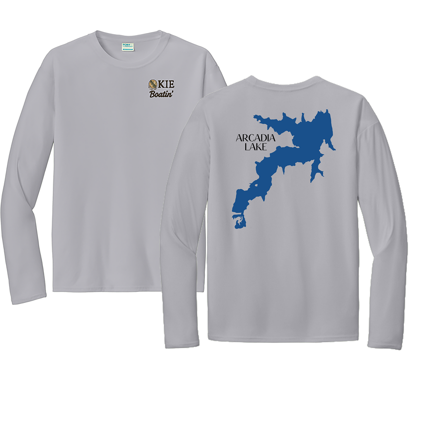 Okie Boatin' Lake Edition LONG SLEEVE SPF Shirt