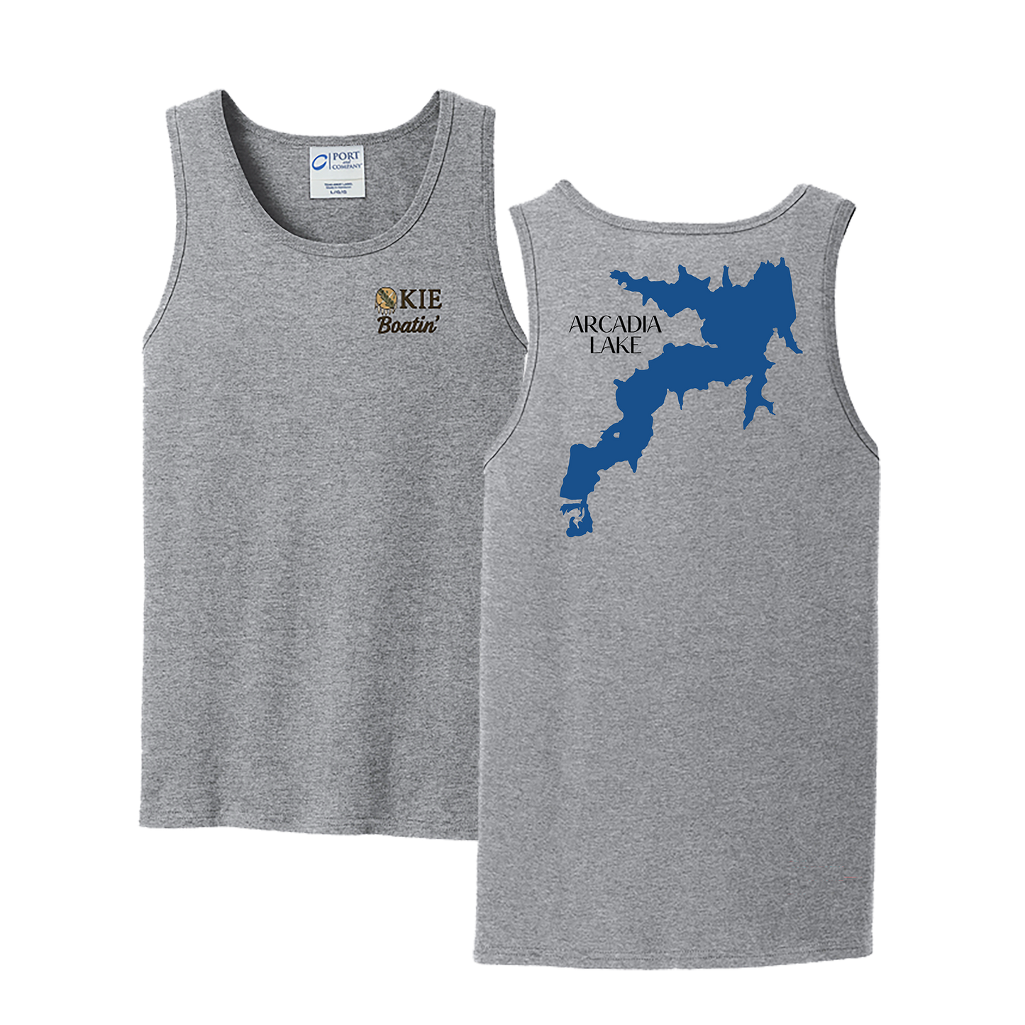 Okie Boatin' Lake Edition Tank Top