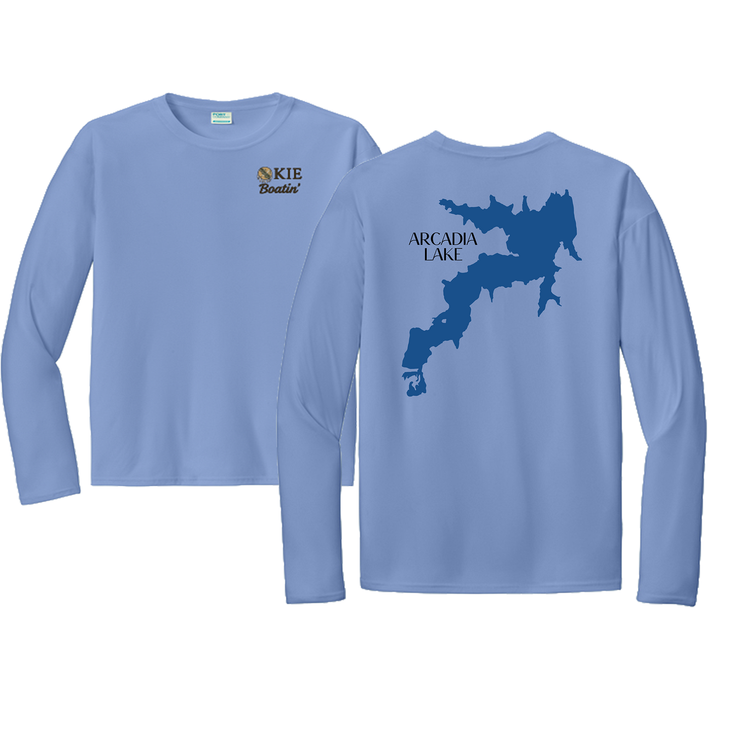 Okie Boatin' Lake Edition LONG SLEEVE SPF Shirt