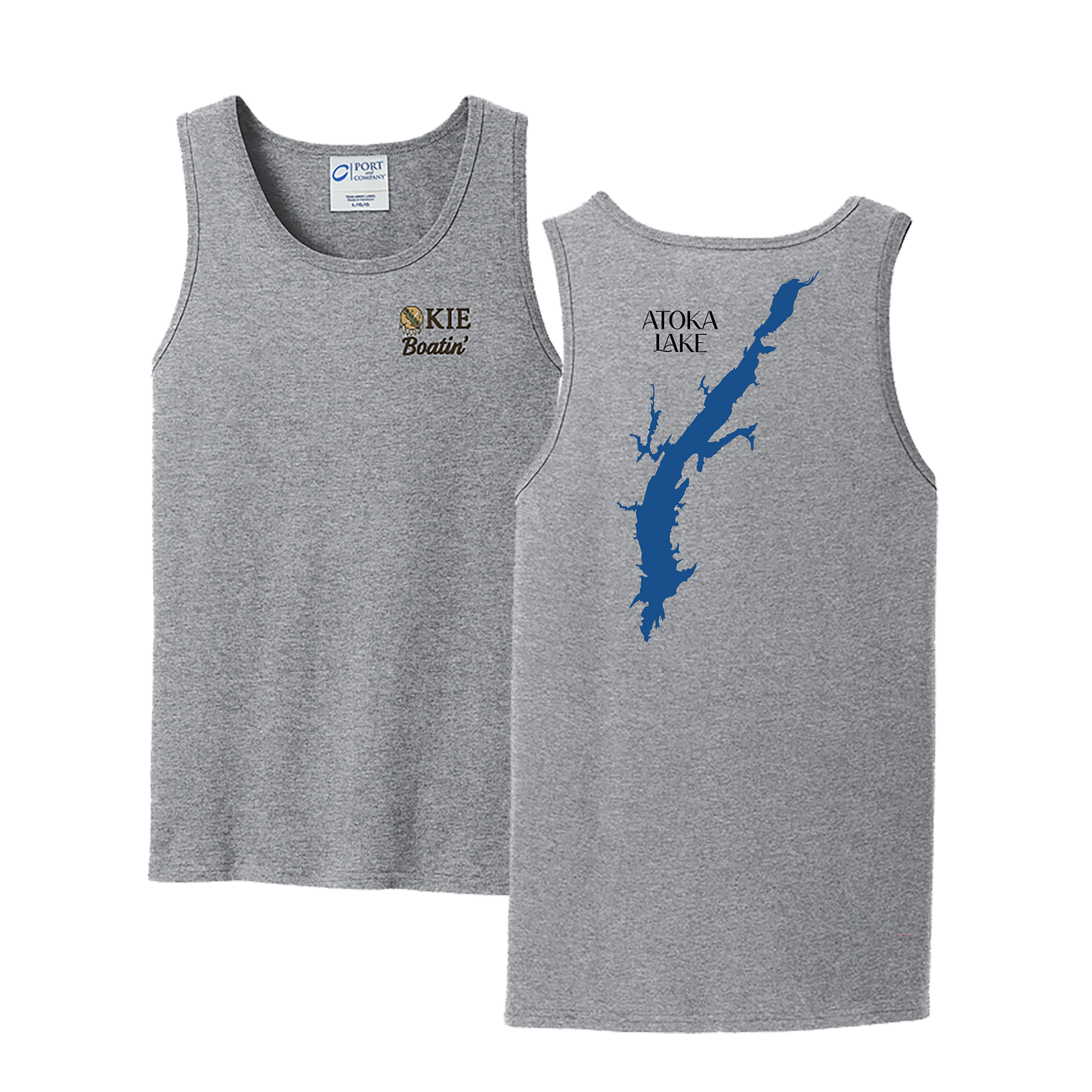 Okie Boatin' Lake Edition Tank Top