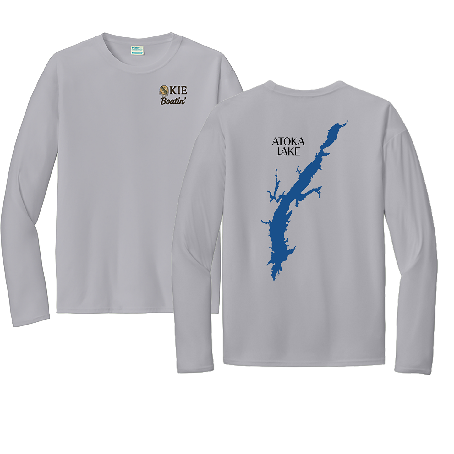 Okie Boatin' Lake Edition LONG SLEEVE SPF Shirt