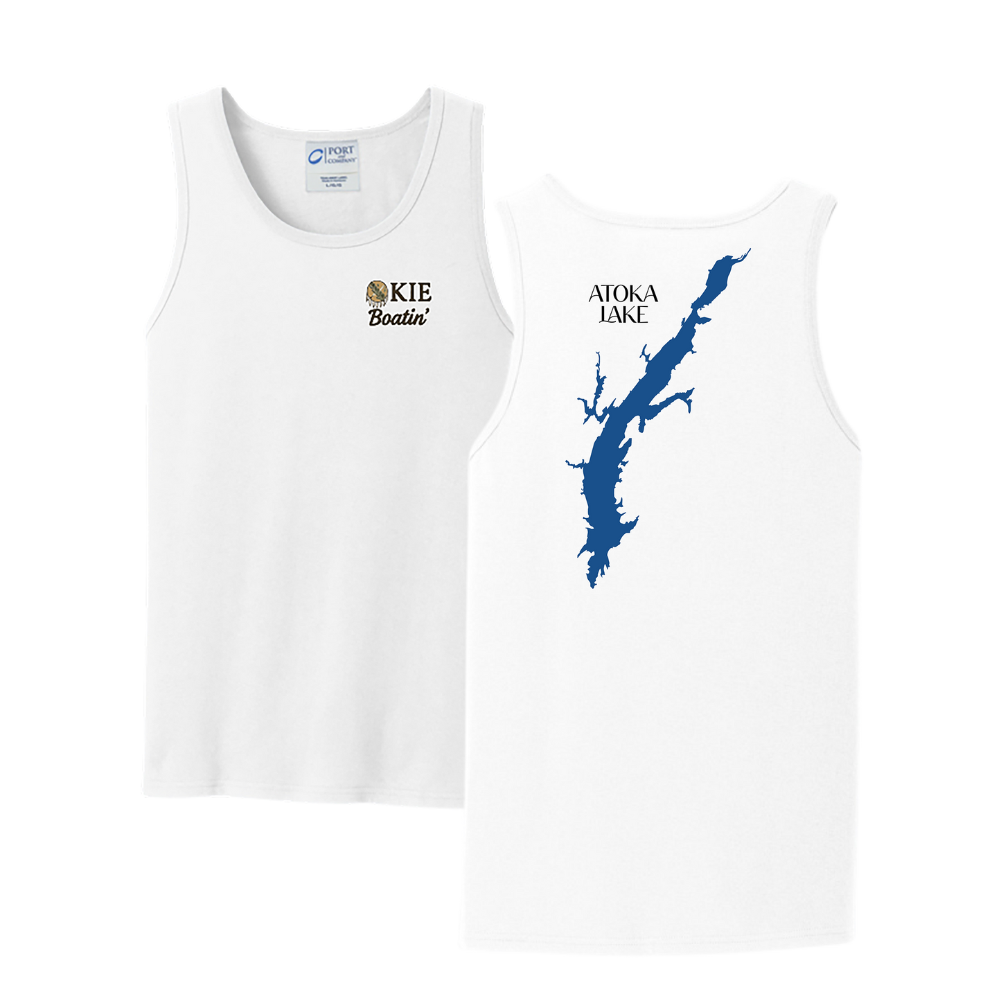 Okie Boatin' Lake Edition Tank Top