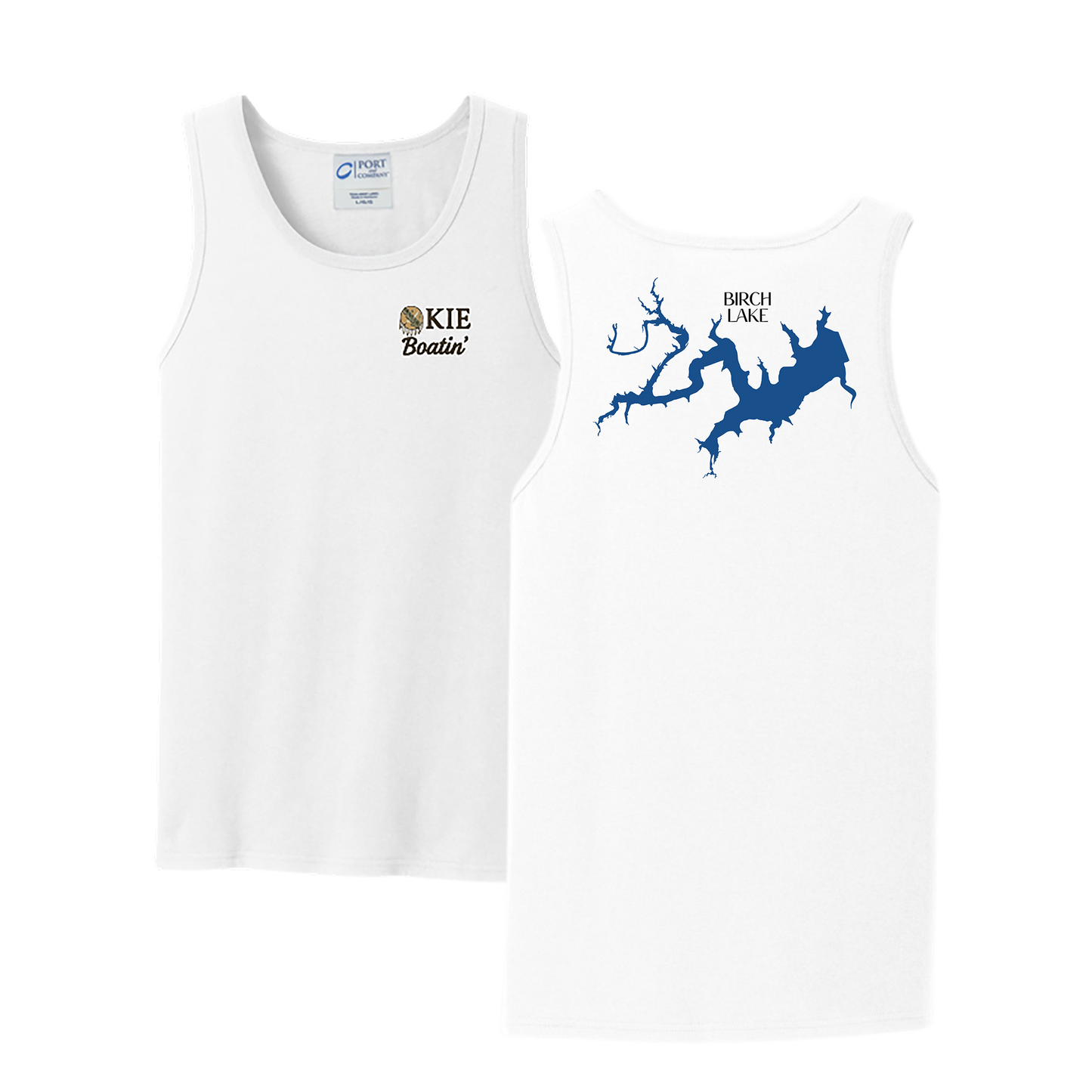 Okie Boatin' Lake Edition Tank Top