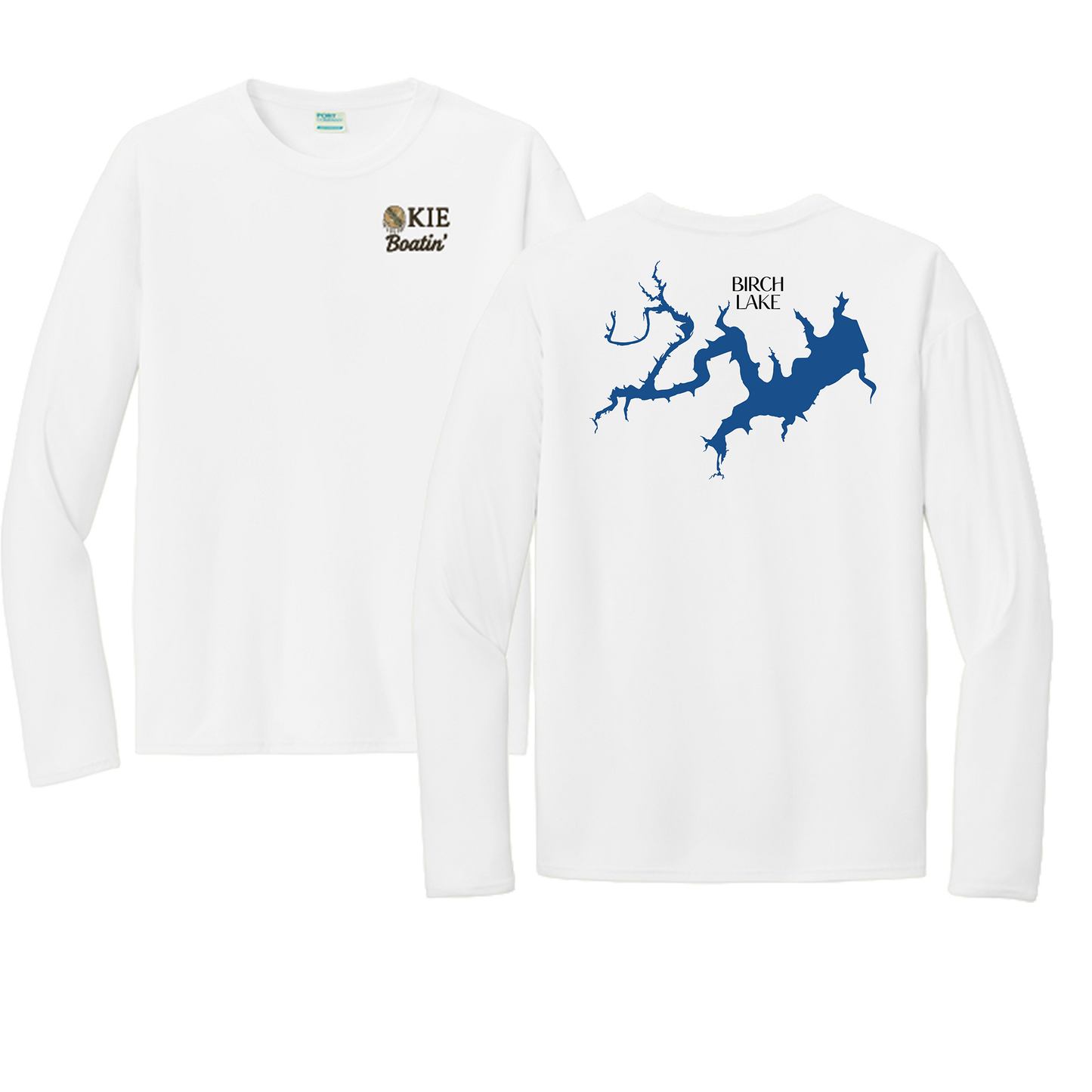 Okie Boatin' Lake Edition LONG SLEEVE SPF Shirt