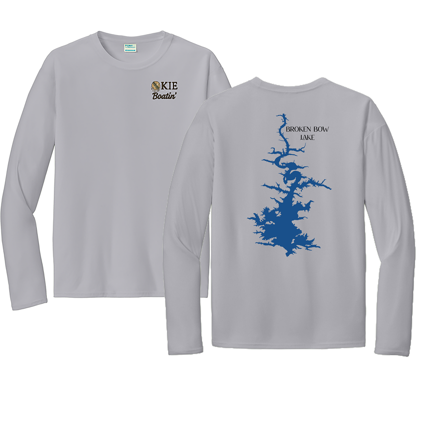 Okie Boatin' Lake Edition LONG SLEEVE SPF Shirt