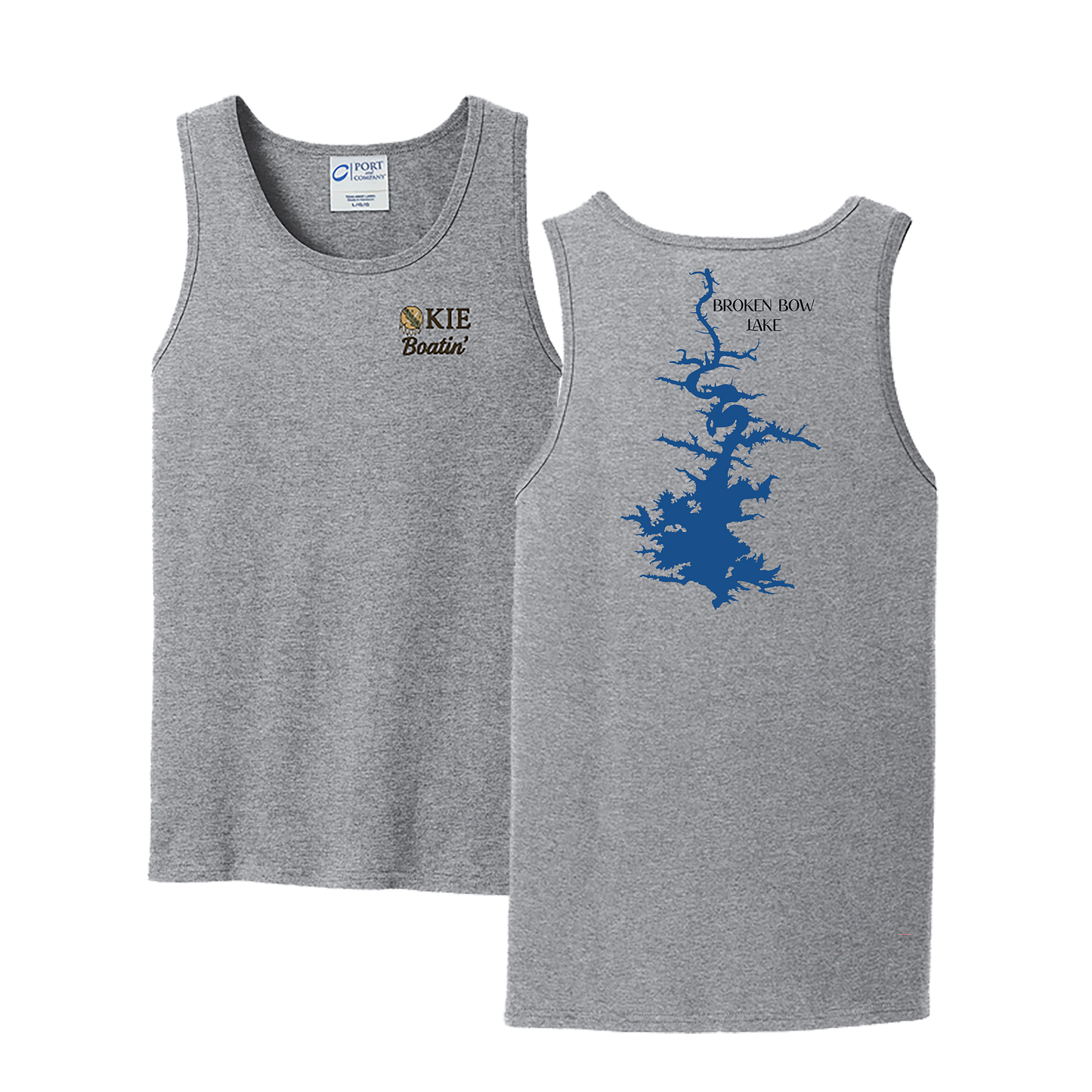 Okie Boatin' Lake Edition Tank Top