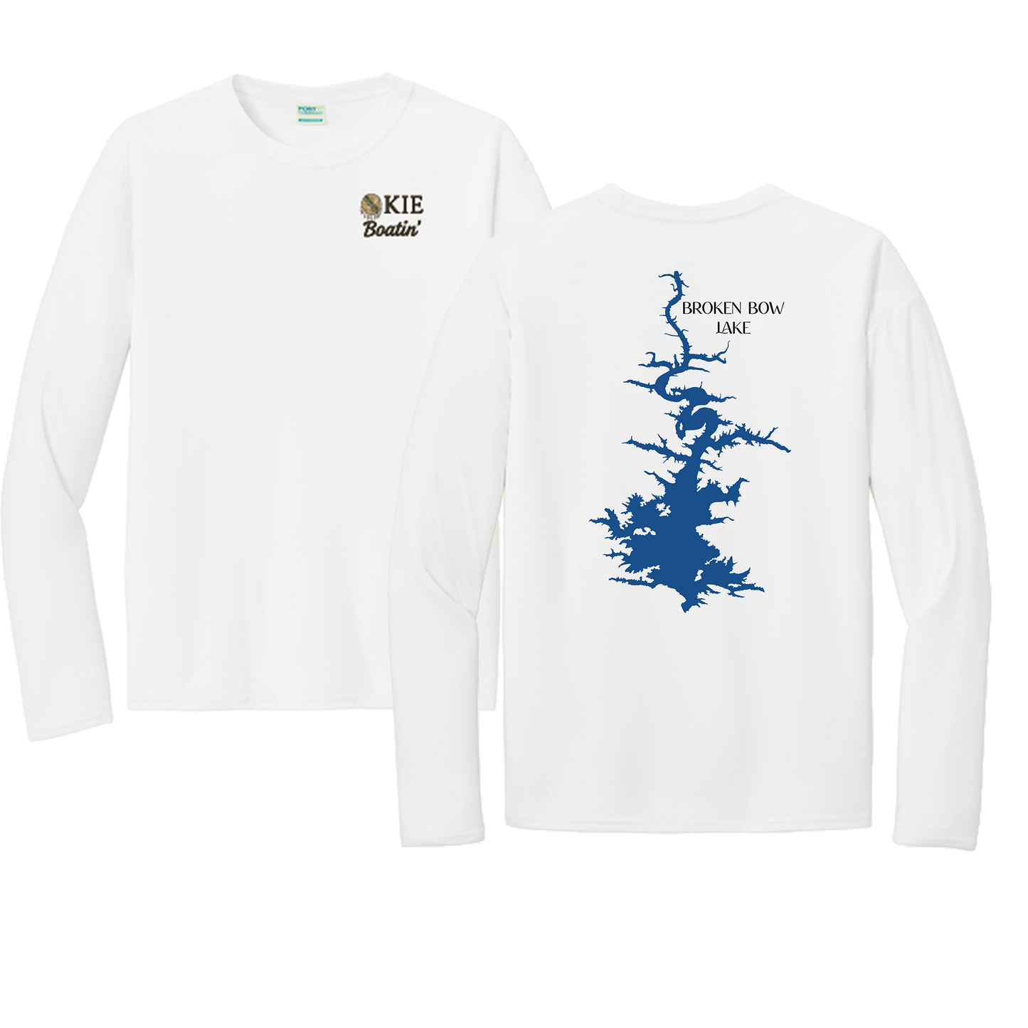 Okie Boatin' Lake Edition LONG SLEEVE SPF Shirt