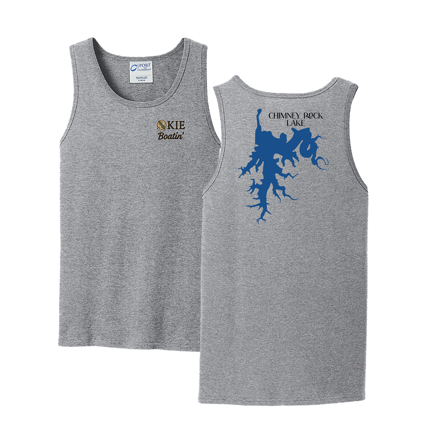 Okie Boatin' Lake Edition Tank Top