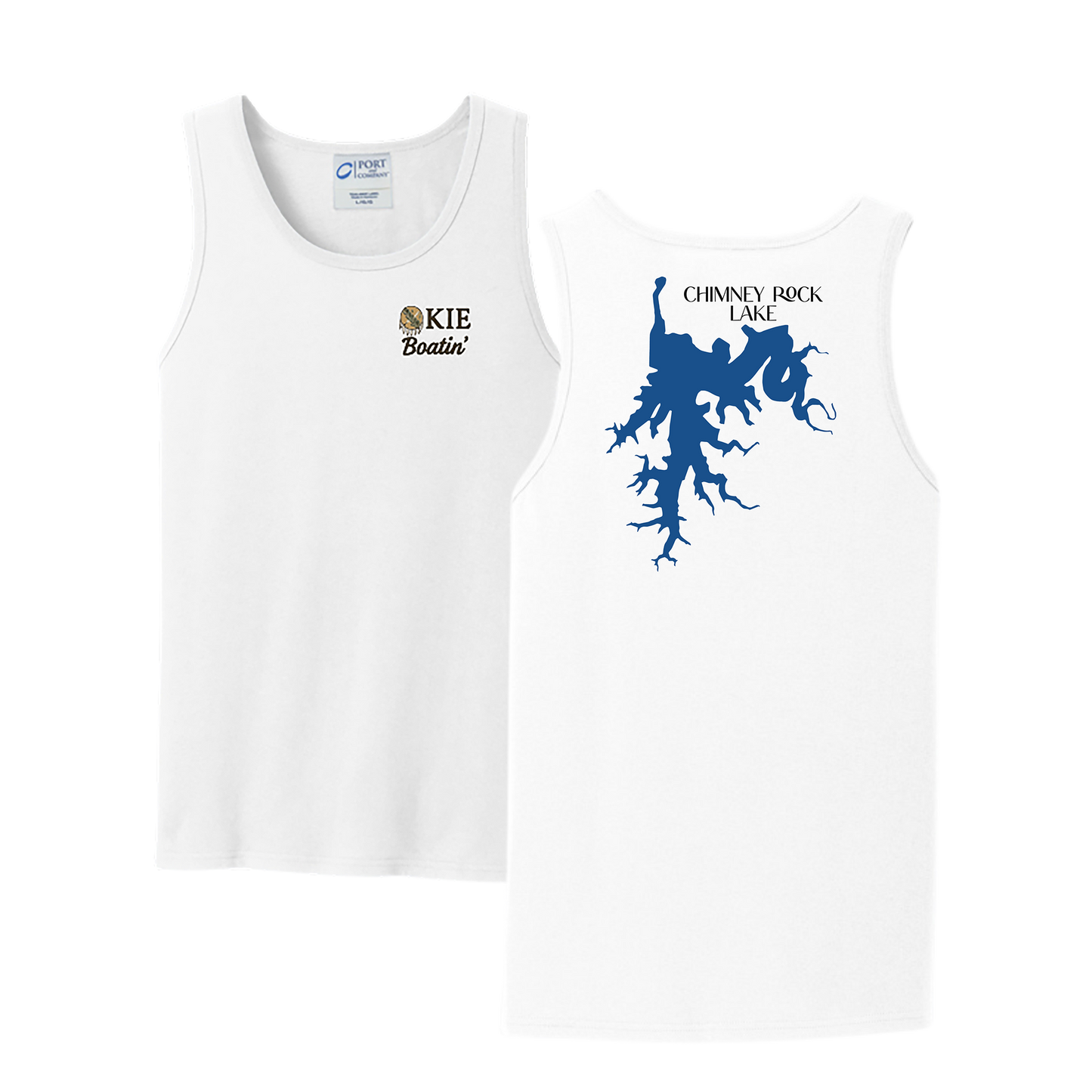 Okie Boatin' Lake Edition Tank Top