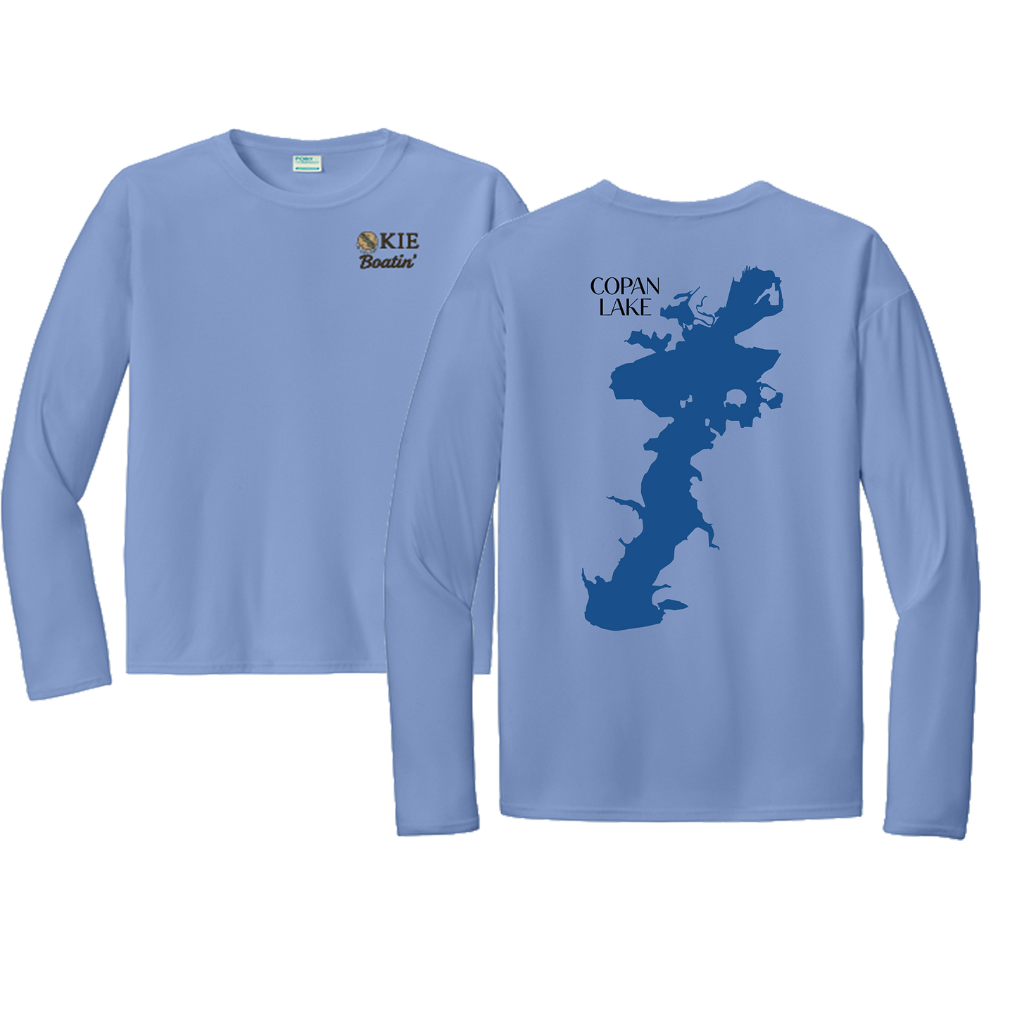 Okie Boatin' Lake Edition LONG SLEEVE SPF Shirt