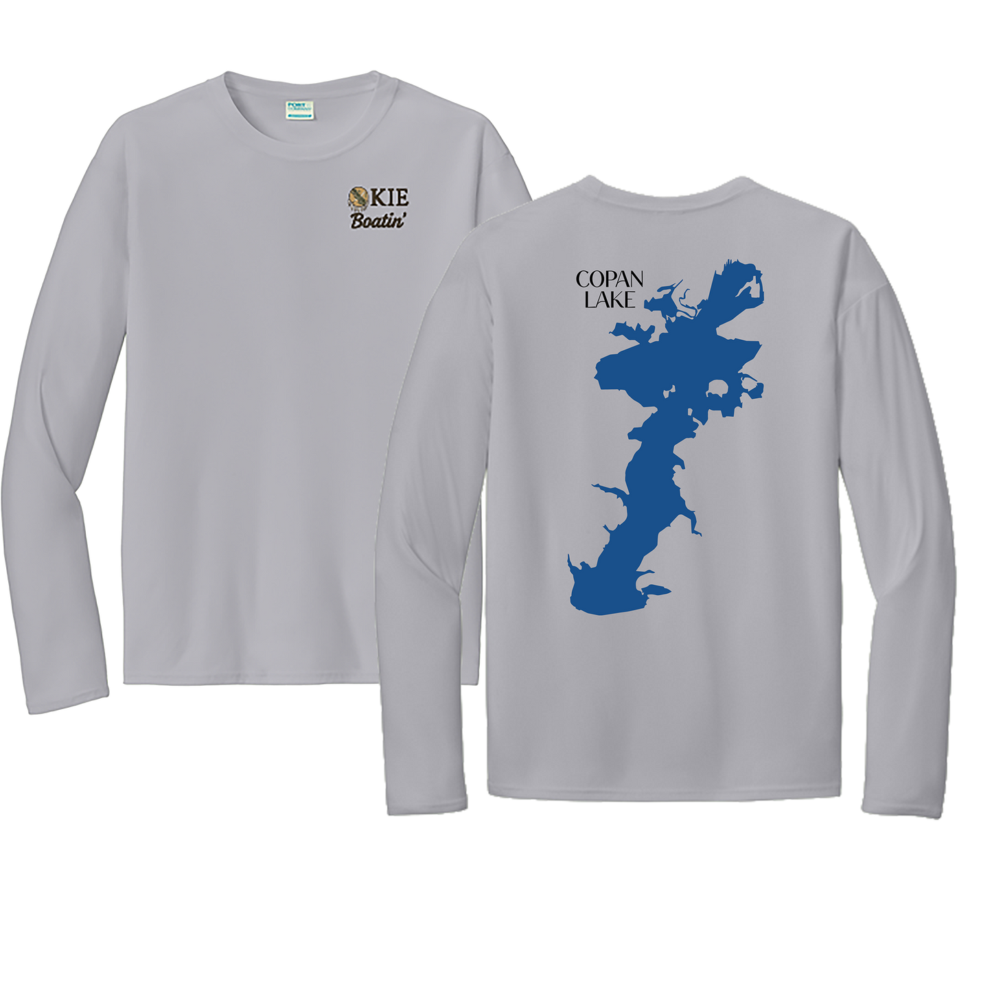 Okie Boatin' Lake Edition LONG SLEEVE SPF Shirt