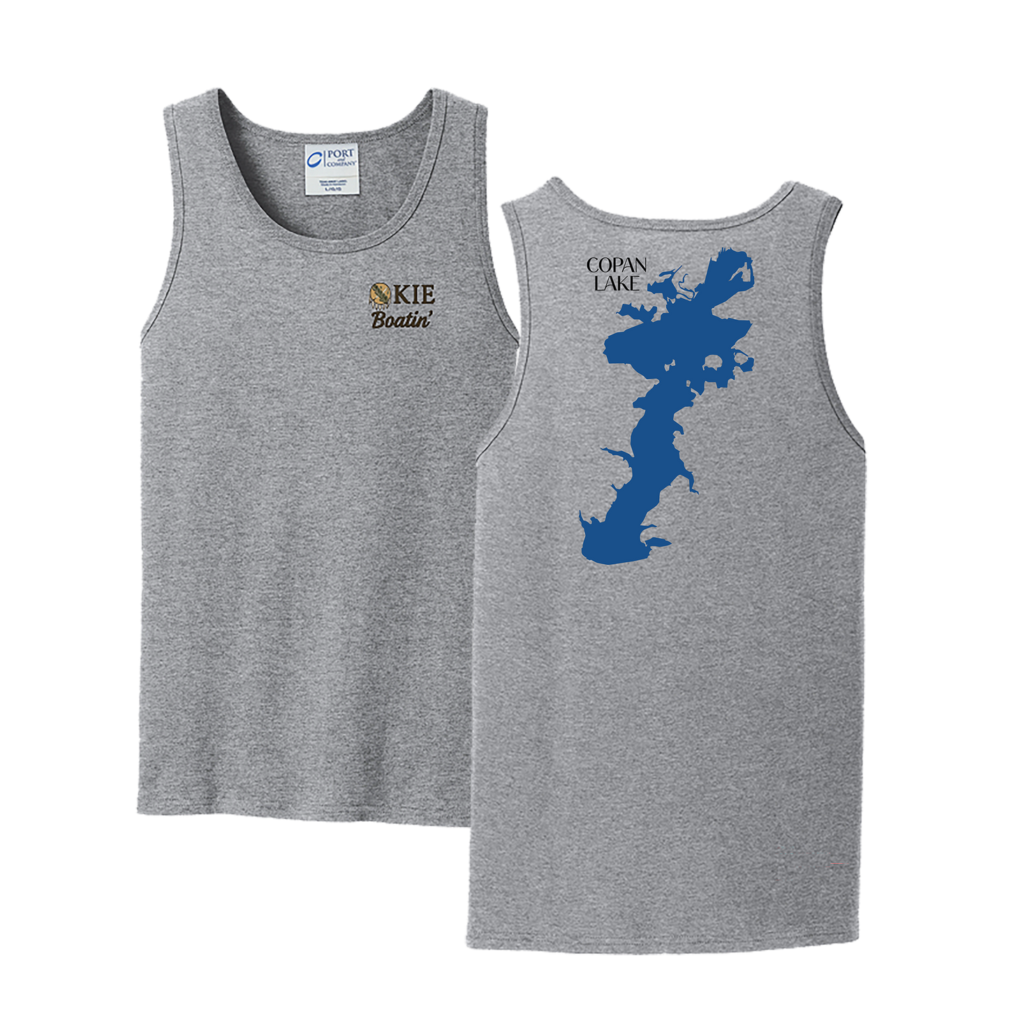 Okie Boatin' Lake Edition Tank Top