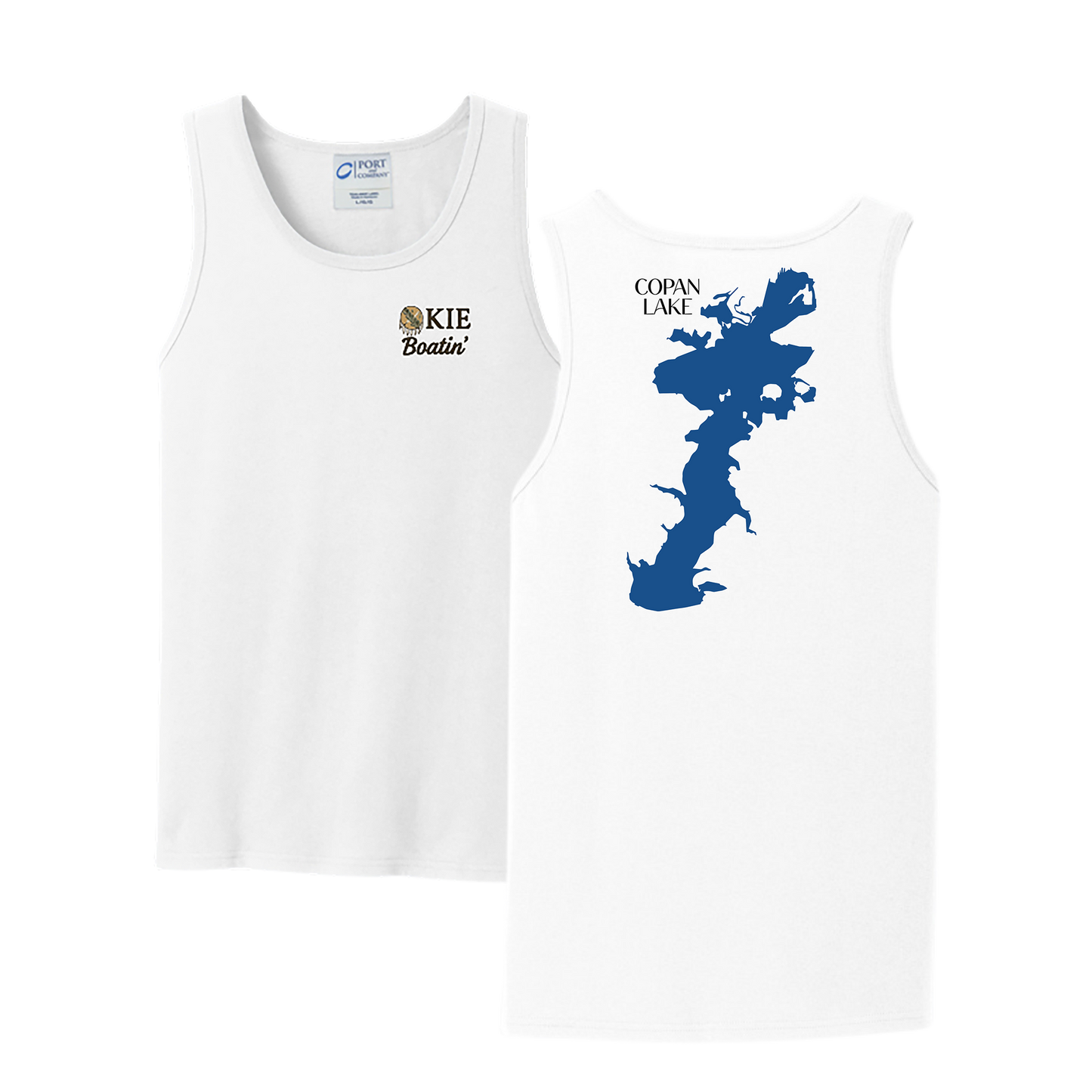 Okie Boatin' Lake Edition Tank Top