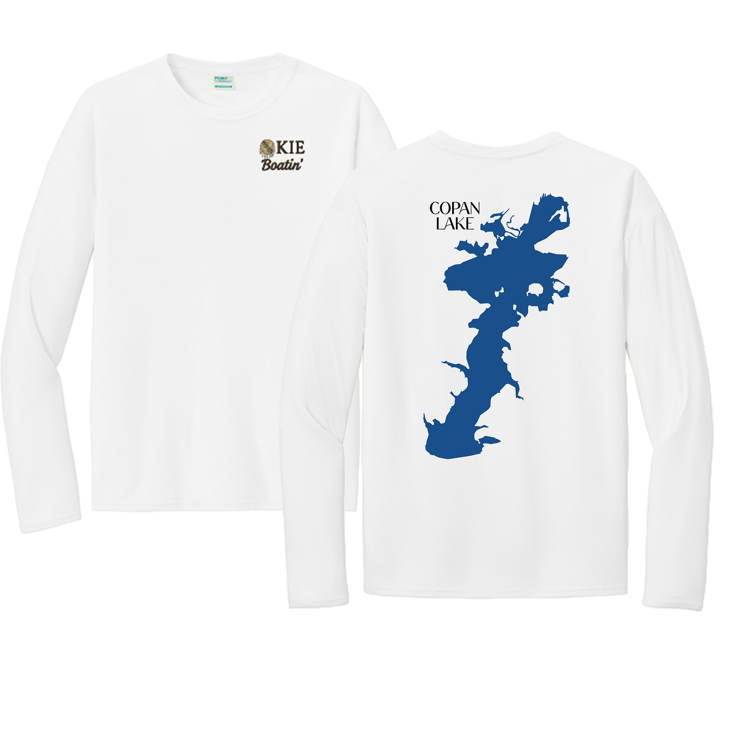 Okie Boatin' Lake Edition LONG SLEEVE SPF Shirt