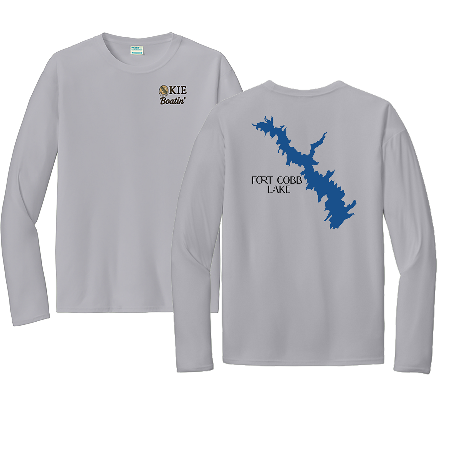 Okie Boatin' Lake Edition LONG SLEEVE SPF Shirt
