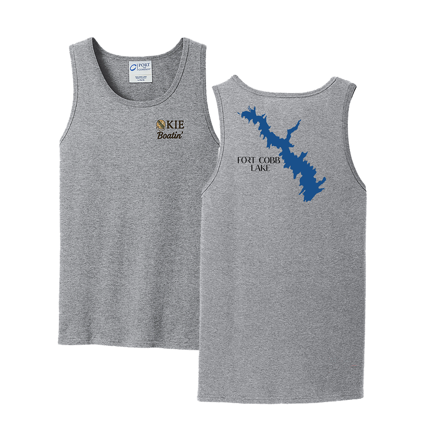 Okie Boatin' Lake Edition Tank Top