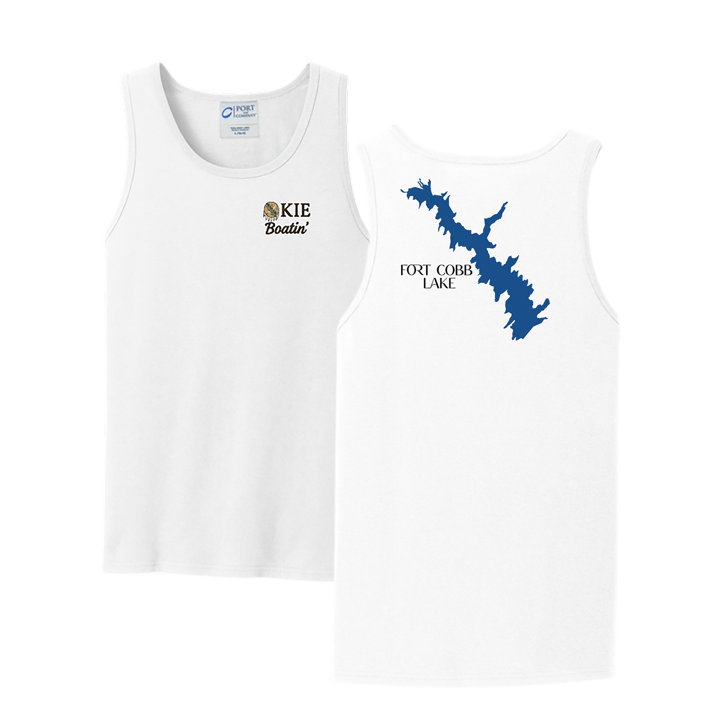 Okie Boatin' Lake Edition Tank Top