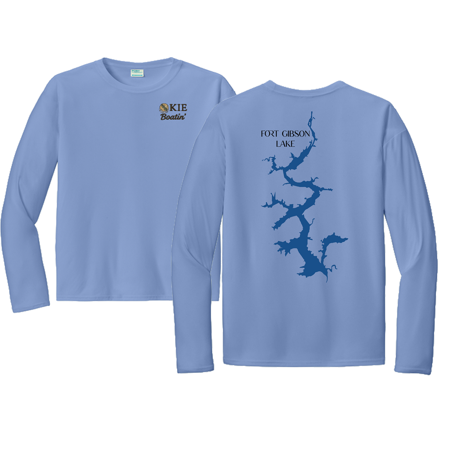 Okie Boatin' Lake Edition LONG SLEEVE SPF Shirt