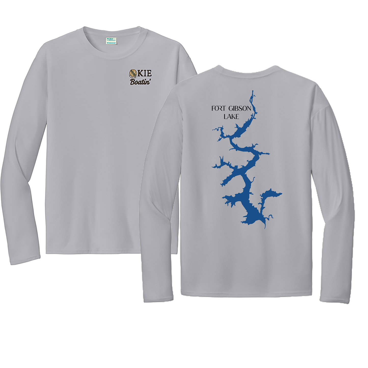 Okie Boatin' Lake Edition LONG SLEEVE SPF Shirt