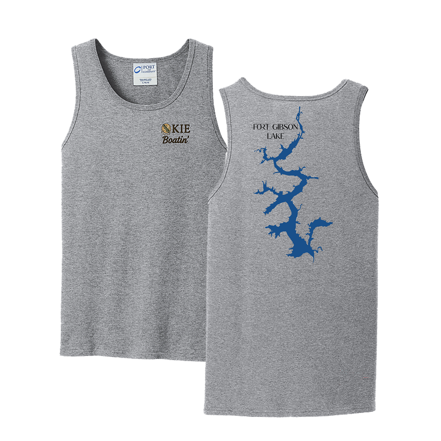 Okie Boatin' Lake Edition Tank Top