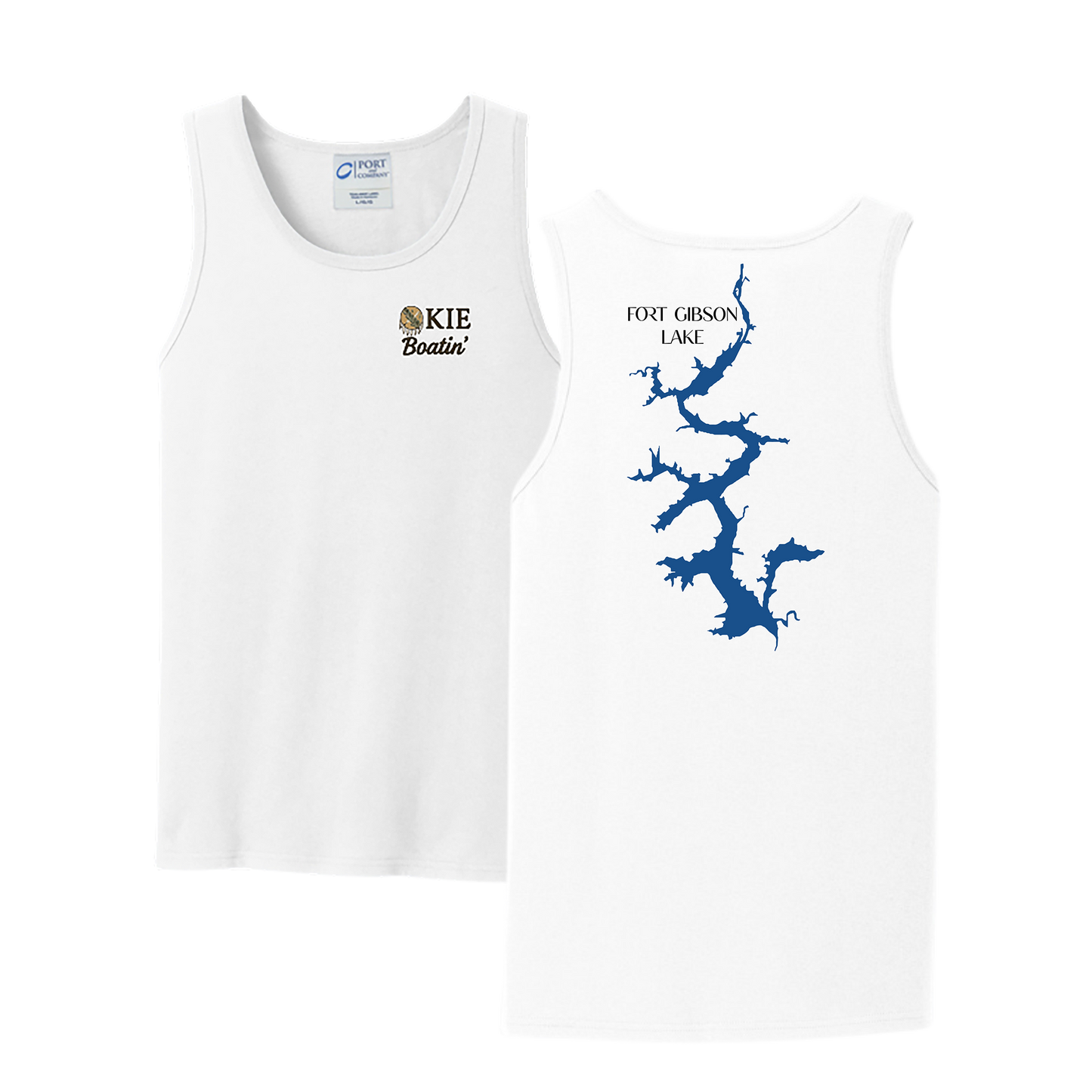 Okie Boatin' Lake Edition Tank Top