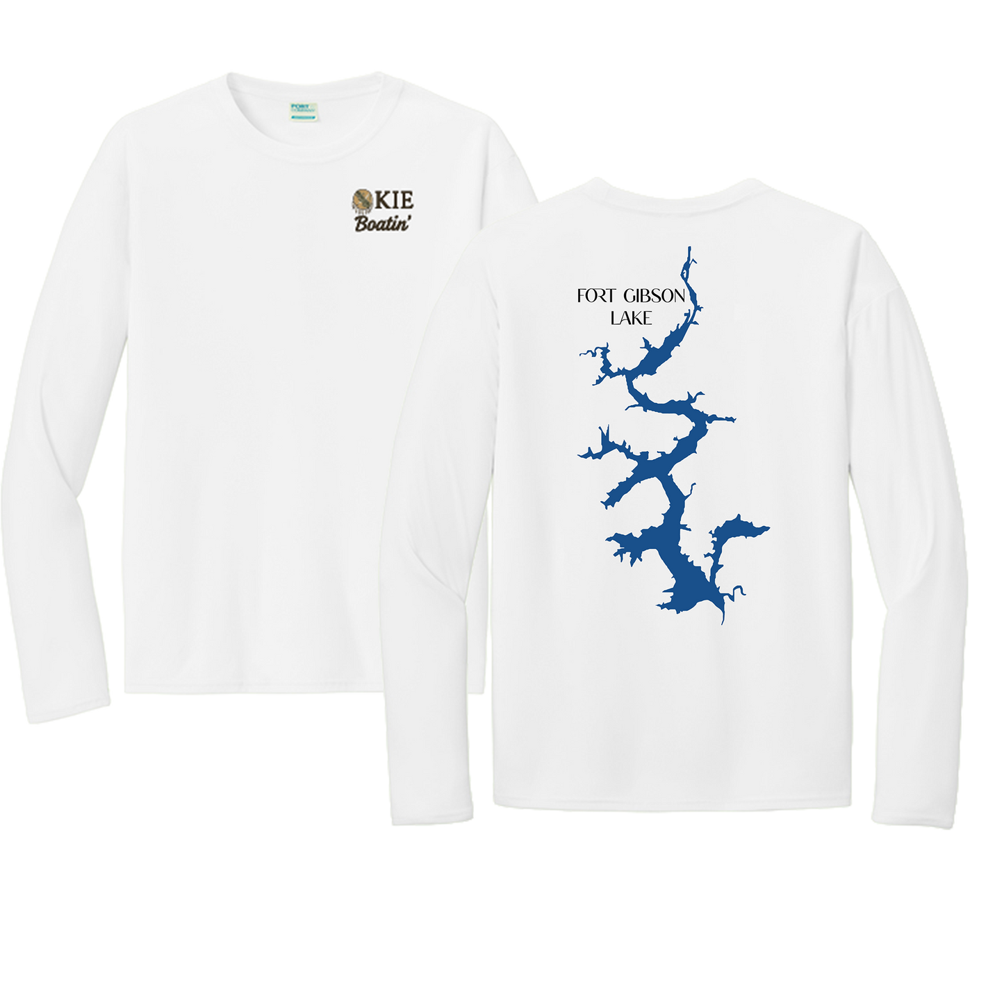 Okie Boatin' Lake Edition LONG SLEEVE SPF Shirt
