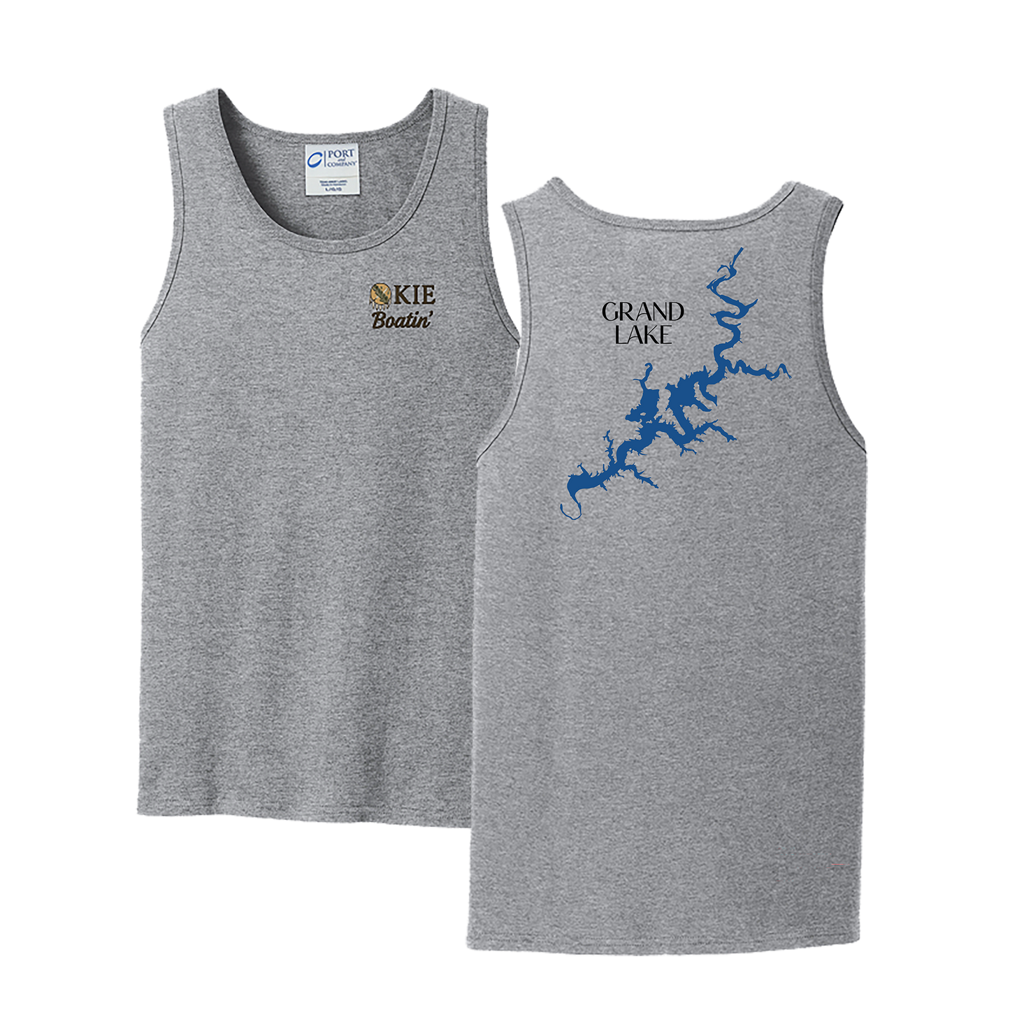 Okie Boatin' Lake Edition Tank Top