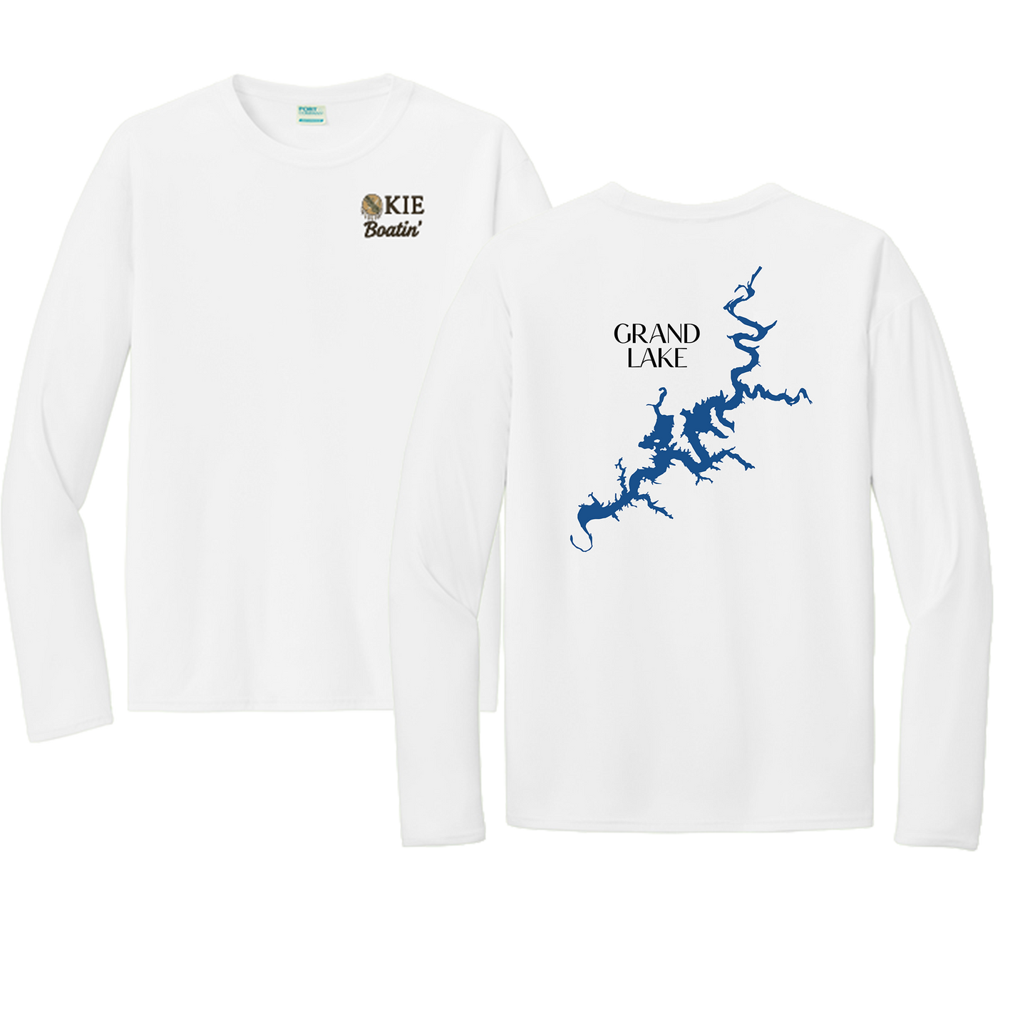Okie Boatin' Lake Edition LONG SLEEVE SPF Shirt