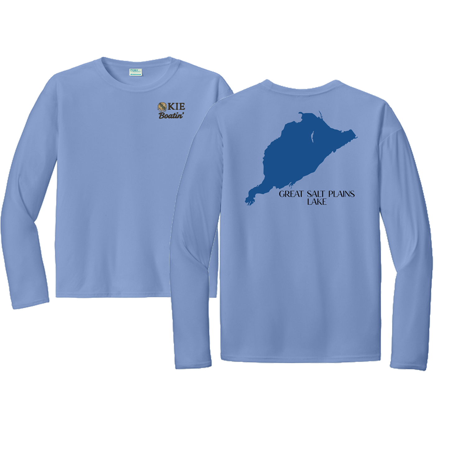 Okie Boatin' Lake Edition LONG SLEEVE SPF Shirt