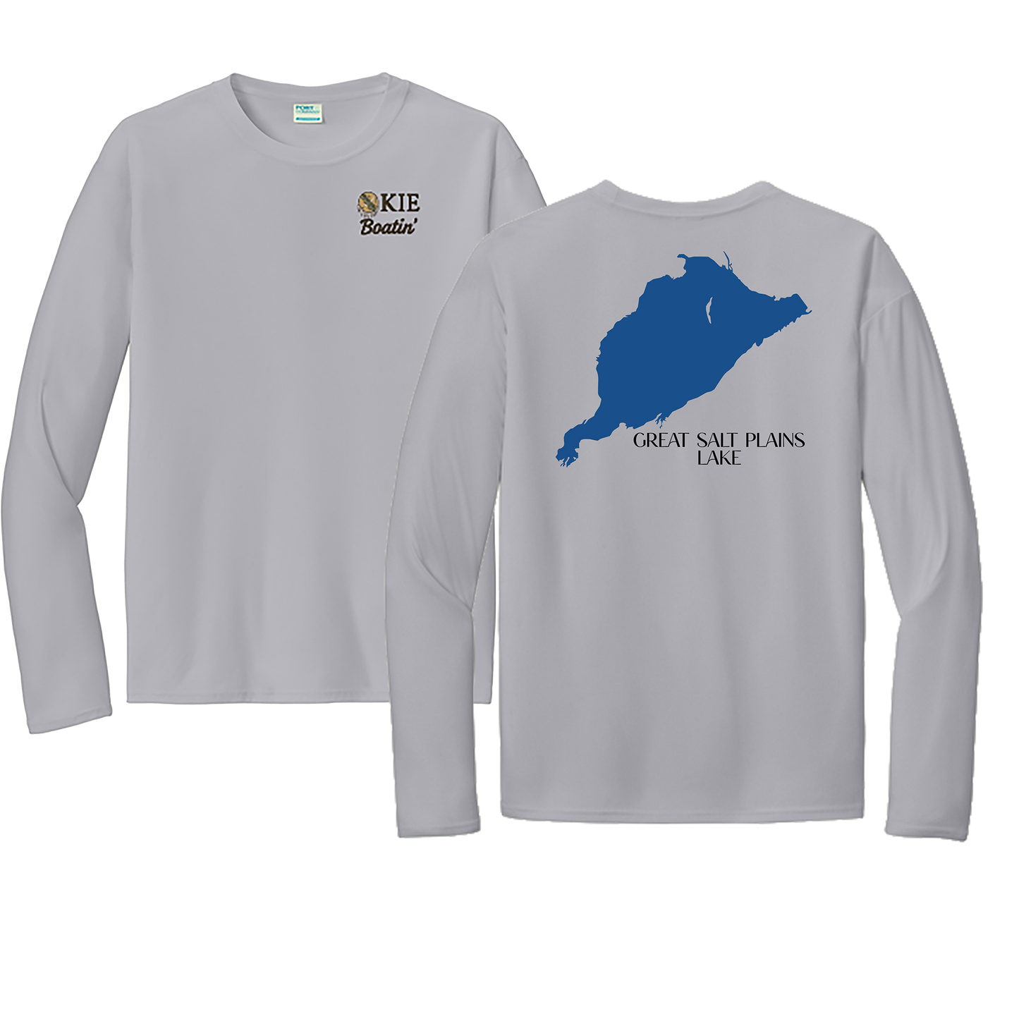 Okie Boatin' Lake Edition LONG SLEEVE SPF Shirt