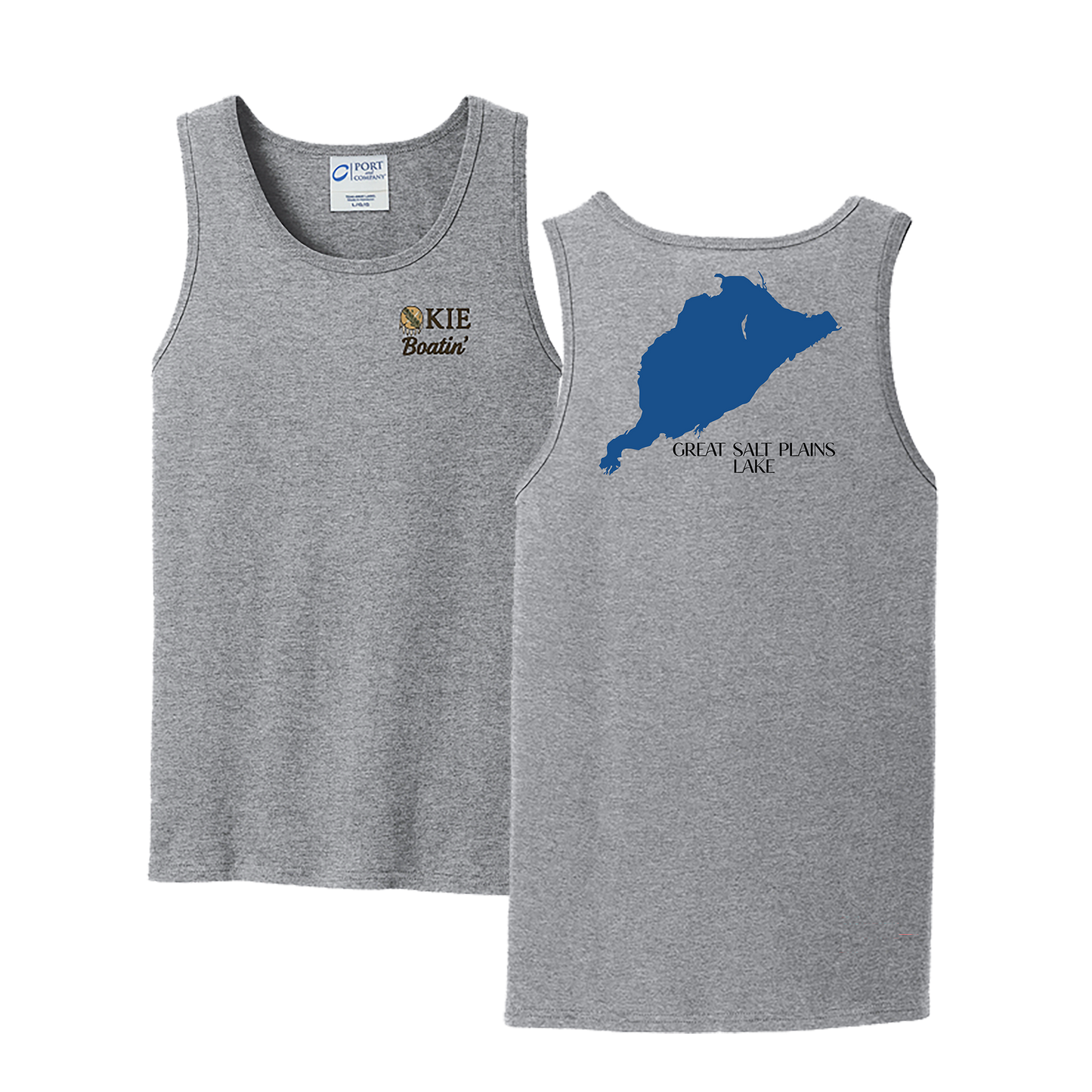 Okie Boatin' Lake Edition Tank Top