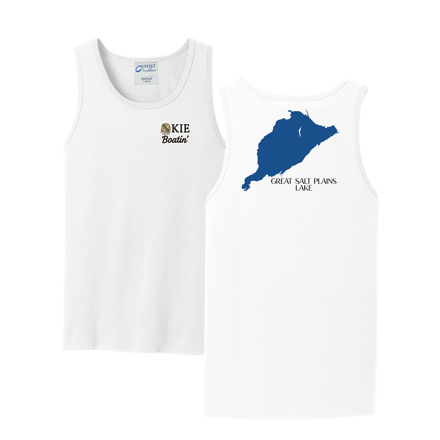 Okie Boatin' Lake Edition Tank Top