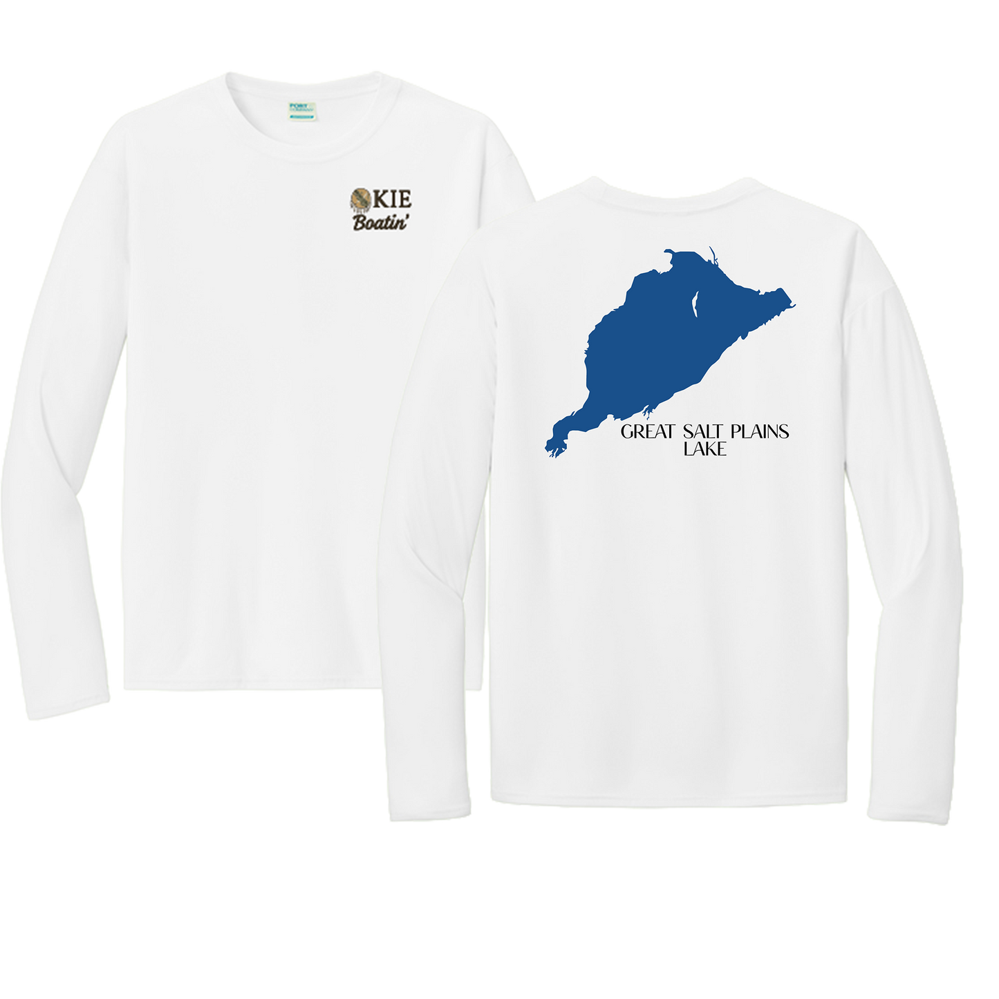Okie Boatin' Lake Edition LONG SLEEVE SPF Shirt