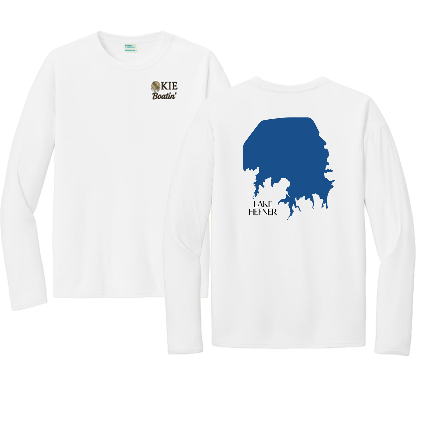 Okie Boatin' Lake Edition LONG SLEEVE SPF Shirt