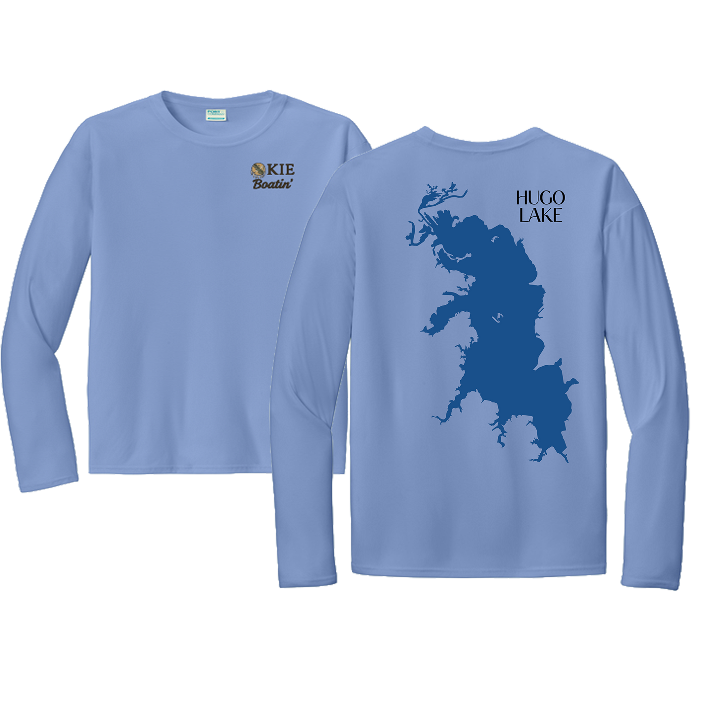 Okie Boatin' Lake Edition LONG SLEEVE SPF Shirt
