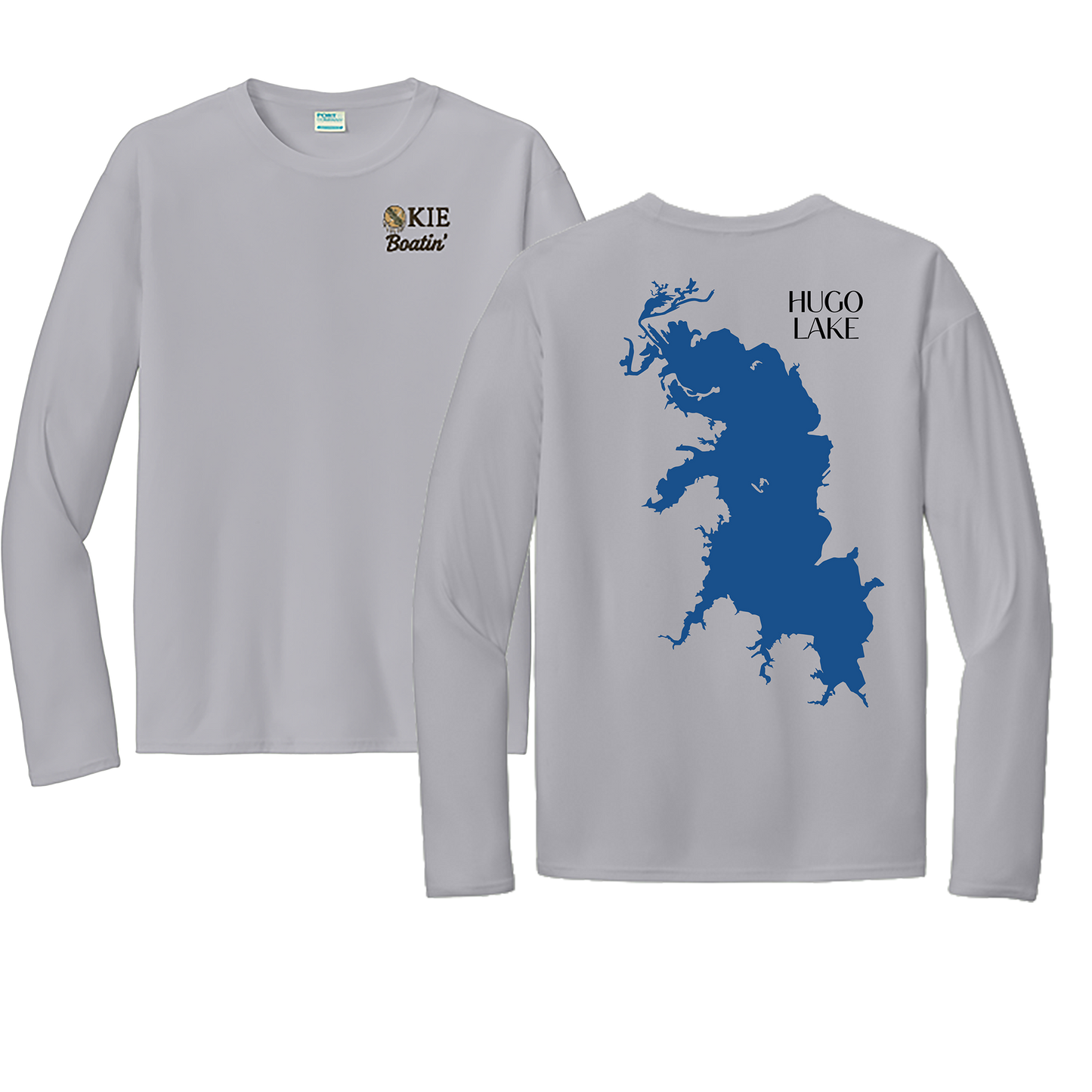 Okie Boatin' Lake Edition LONG SLEEVE SPF Shirt