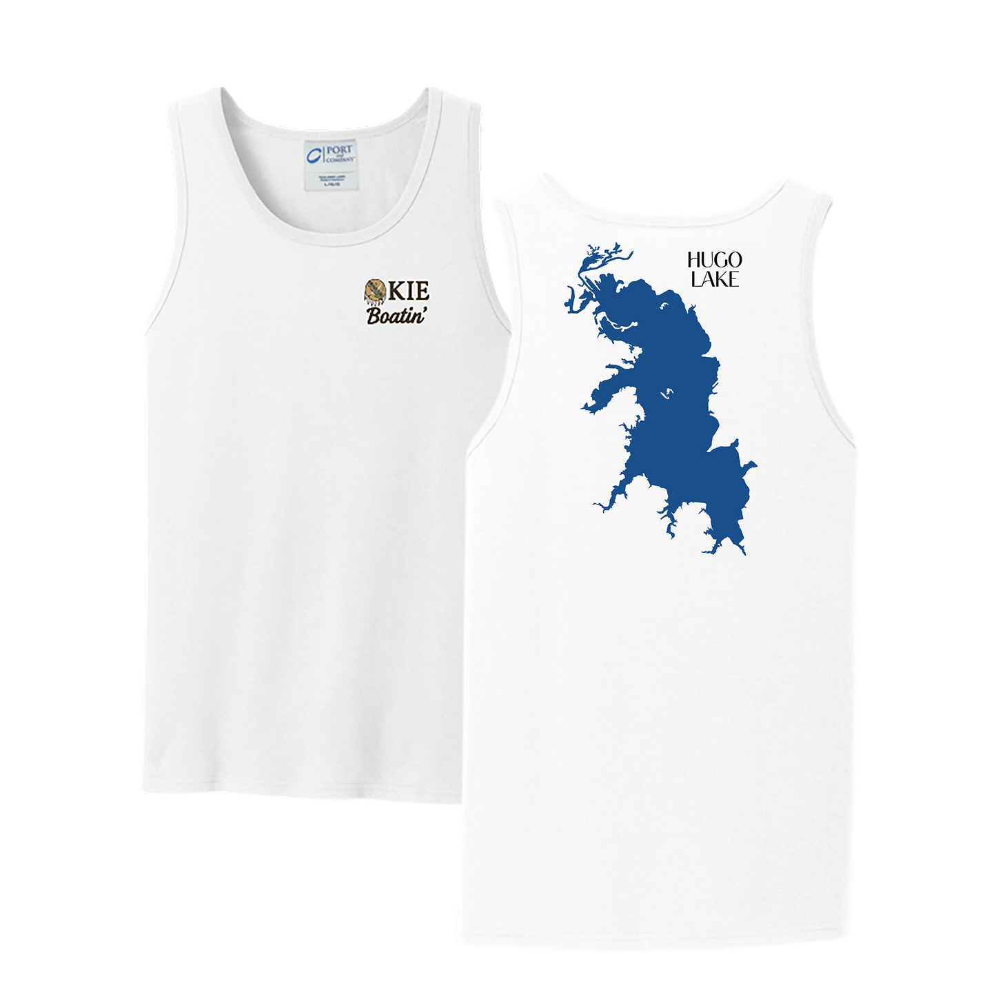 Okie Boatin' Lake Edition Tank Top
