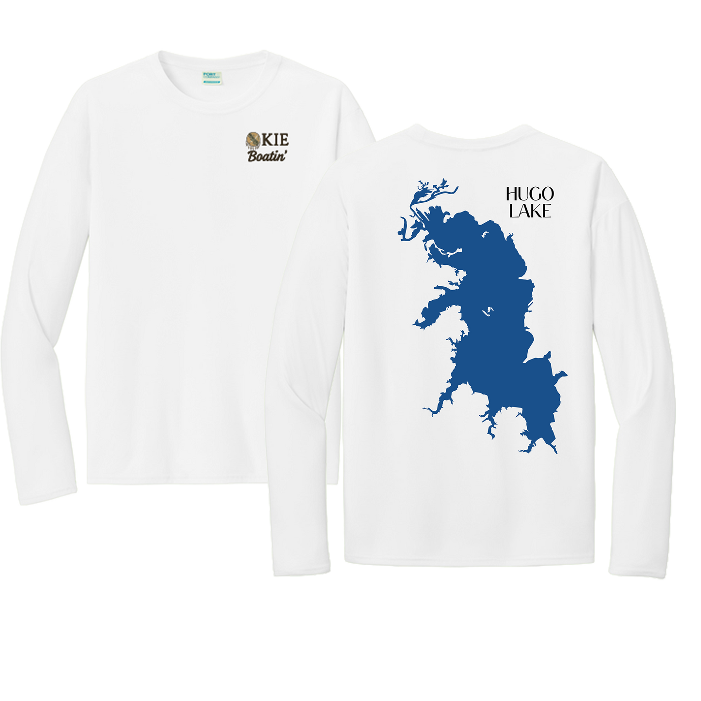 Okie Boatin' Lake Edition LONG SLEEVE SPF Shirt