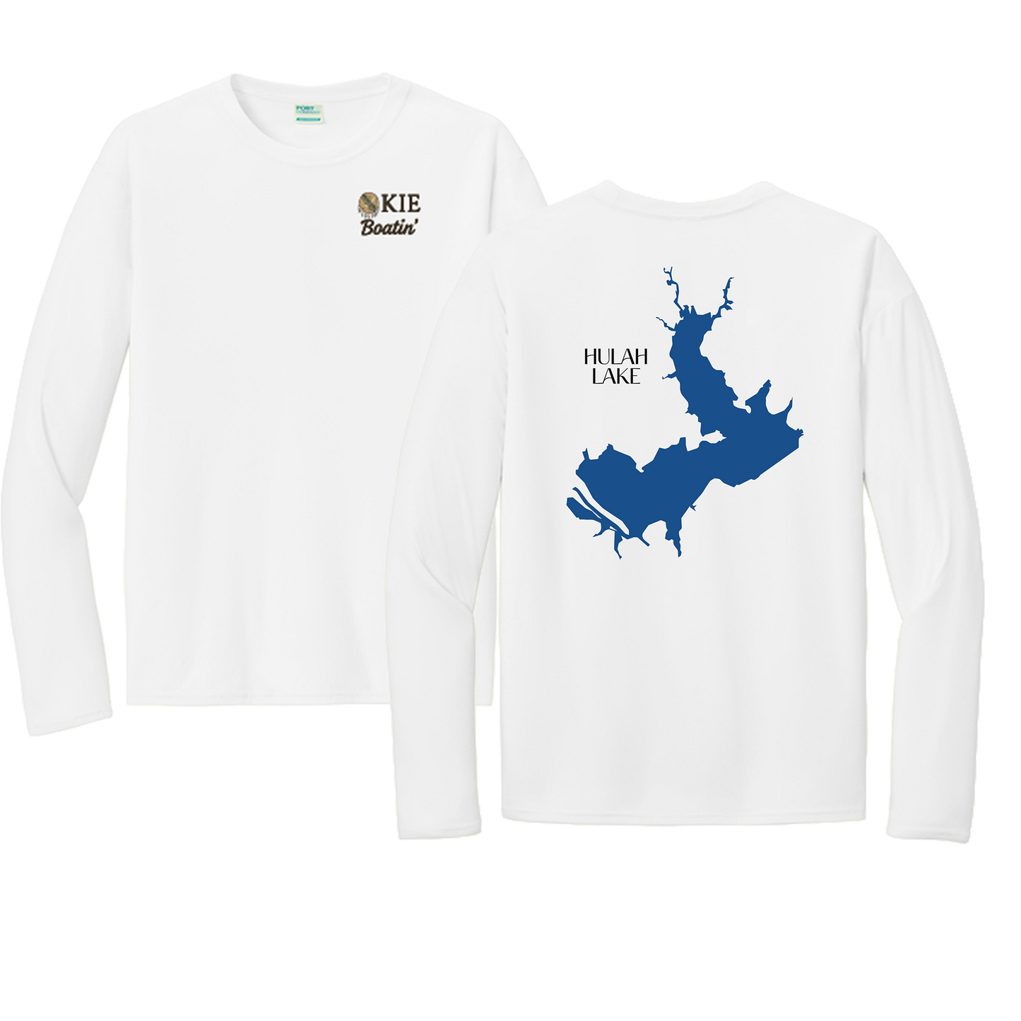Okie Boatin' Lake Edition LONG SLEEVE SPF Shirt