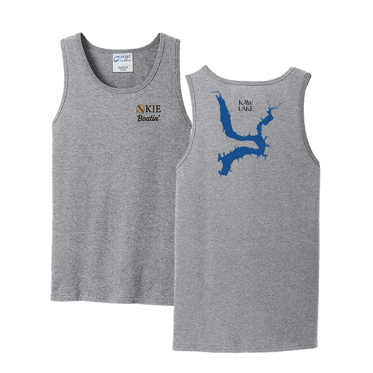 Okie Boatin' Lake Edition Tank Top