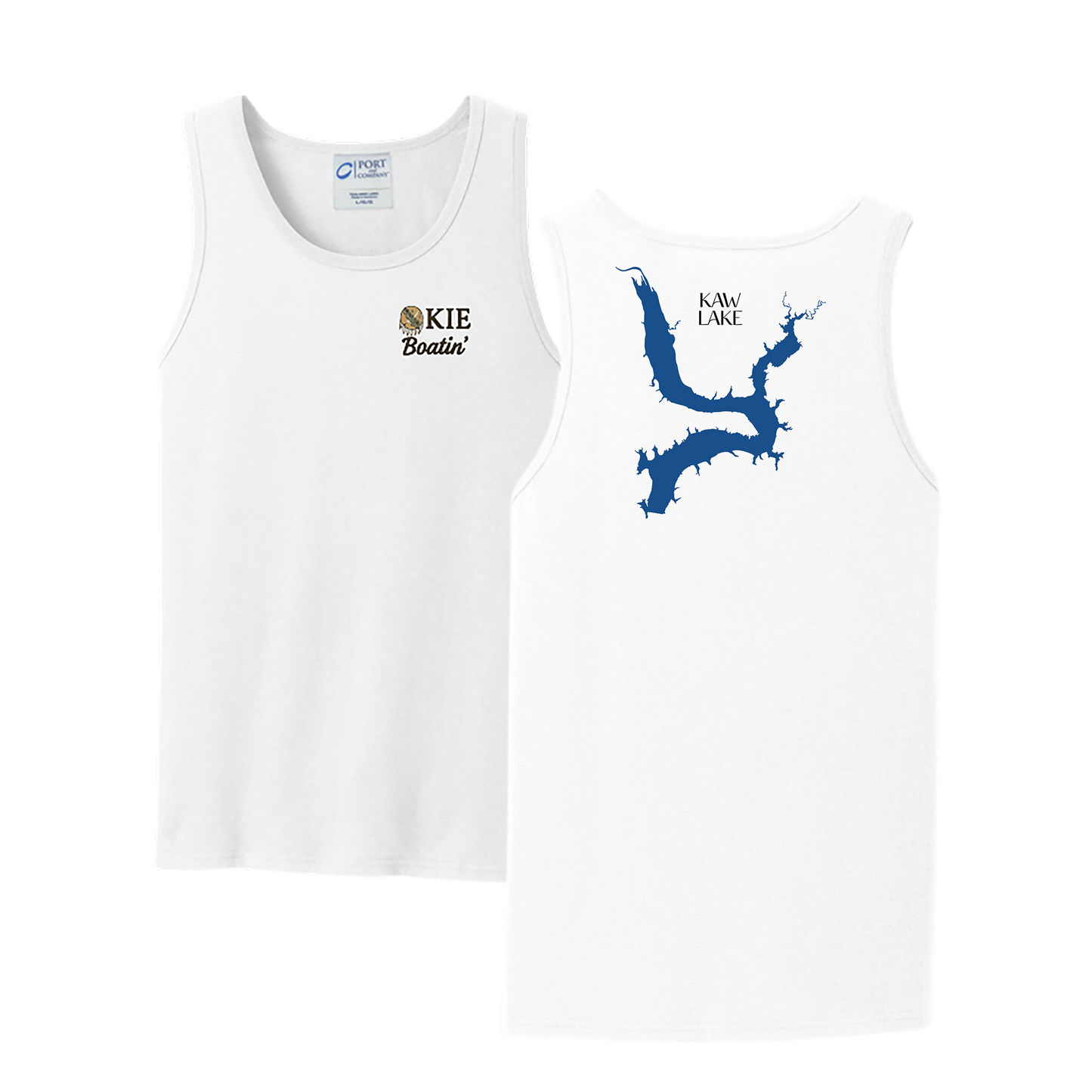Okie Boatin' Lake Edition Tank Top