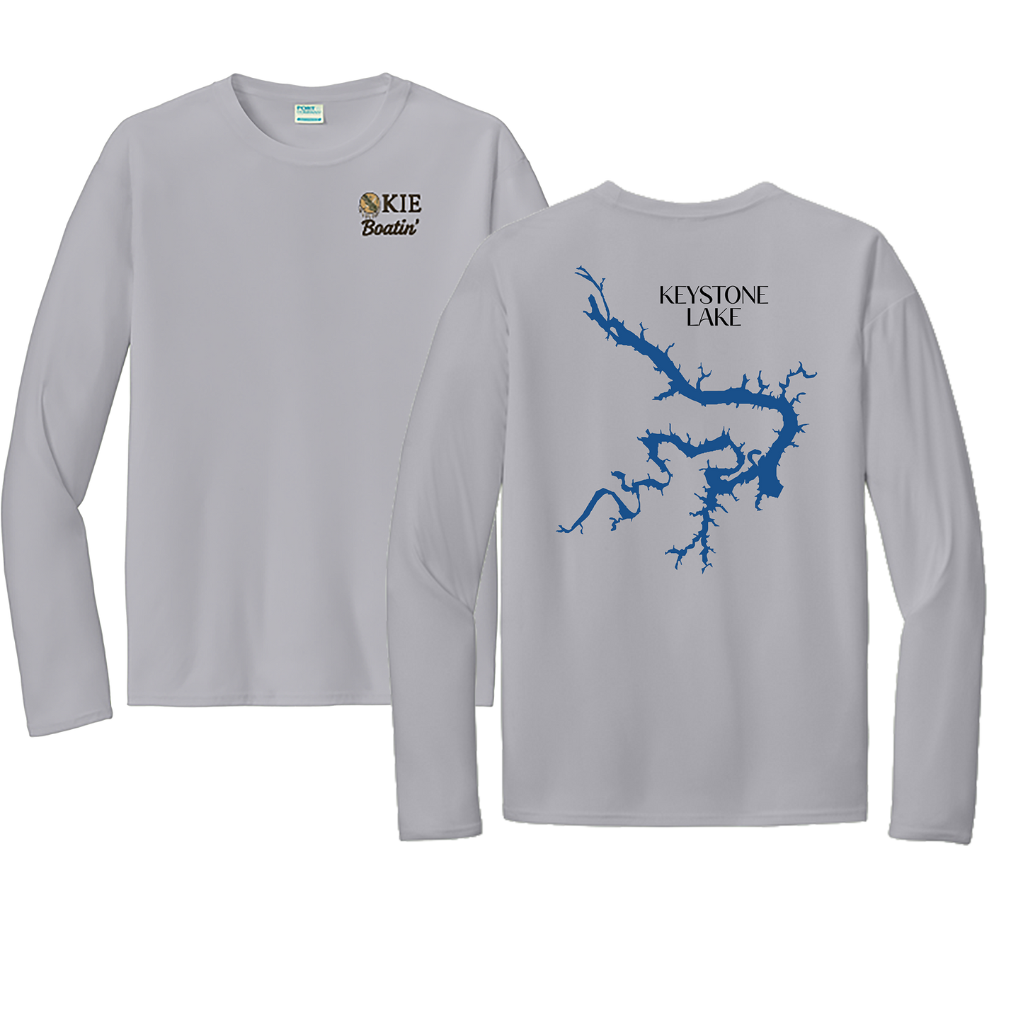 Okie Boatin' Lake Edition LONG SLEEVE SPF Shirt