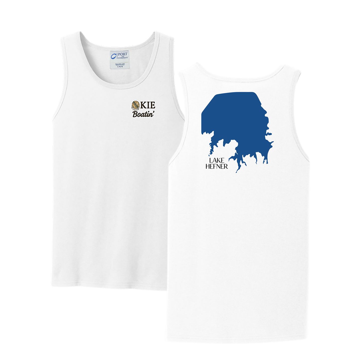 Okie Boatin' Lake Edition Tank Top