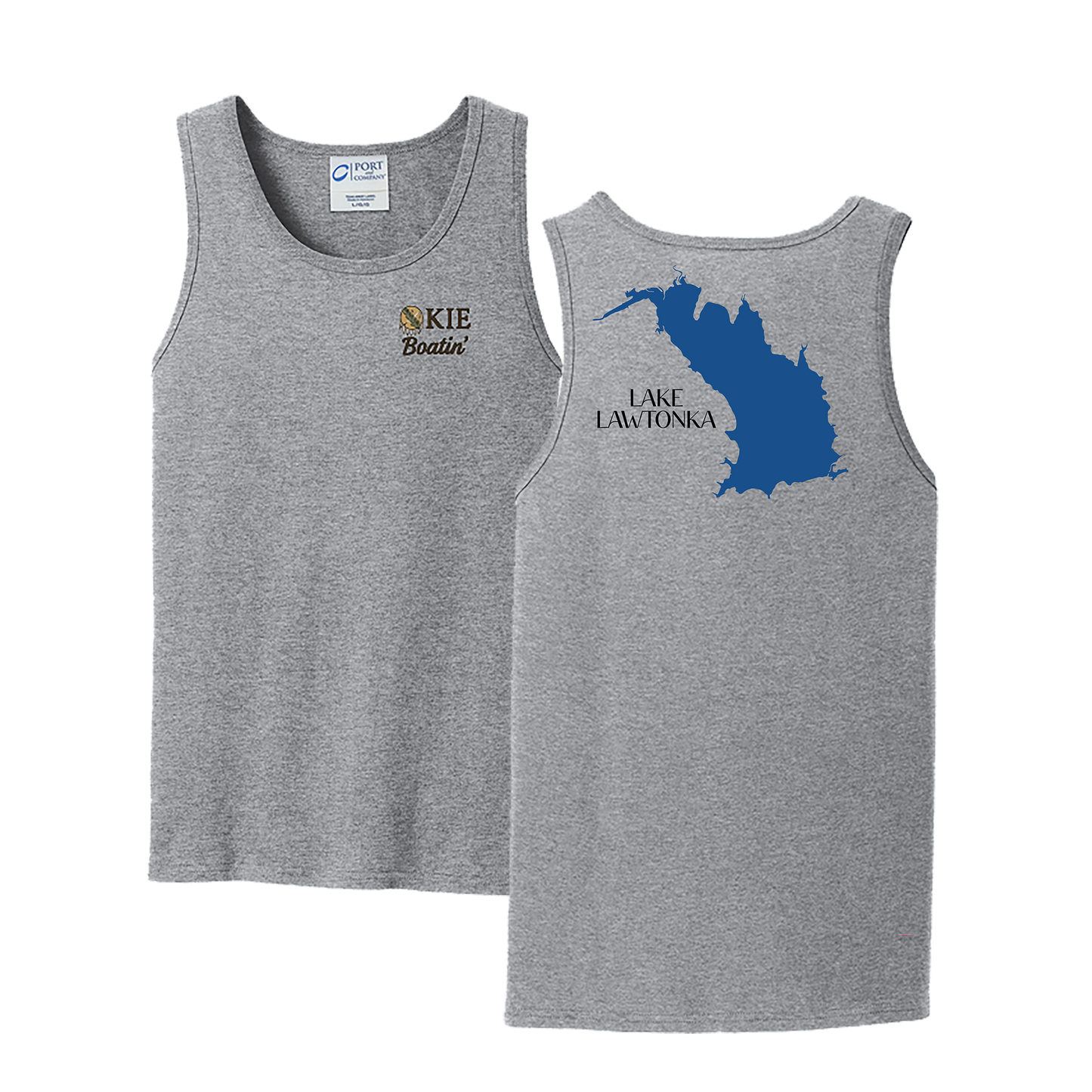 Okie Boatin' Lake Edition Tank Top