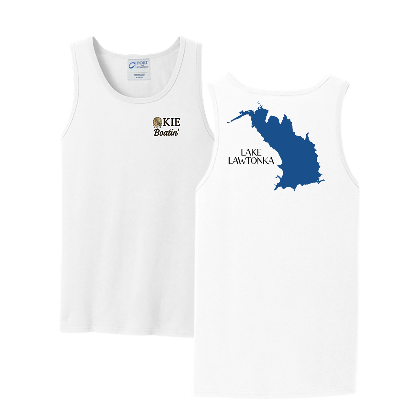 Okie Boatin' Lake Edition Tank Top