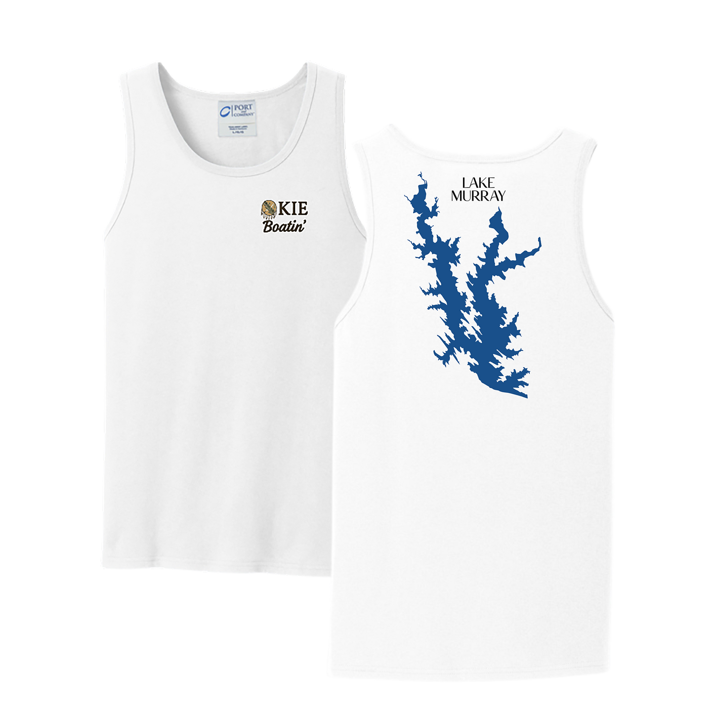 Okie Boatin' Lake Edition Tank Top