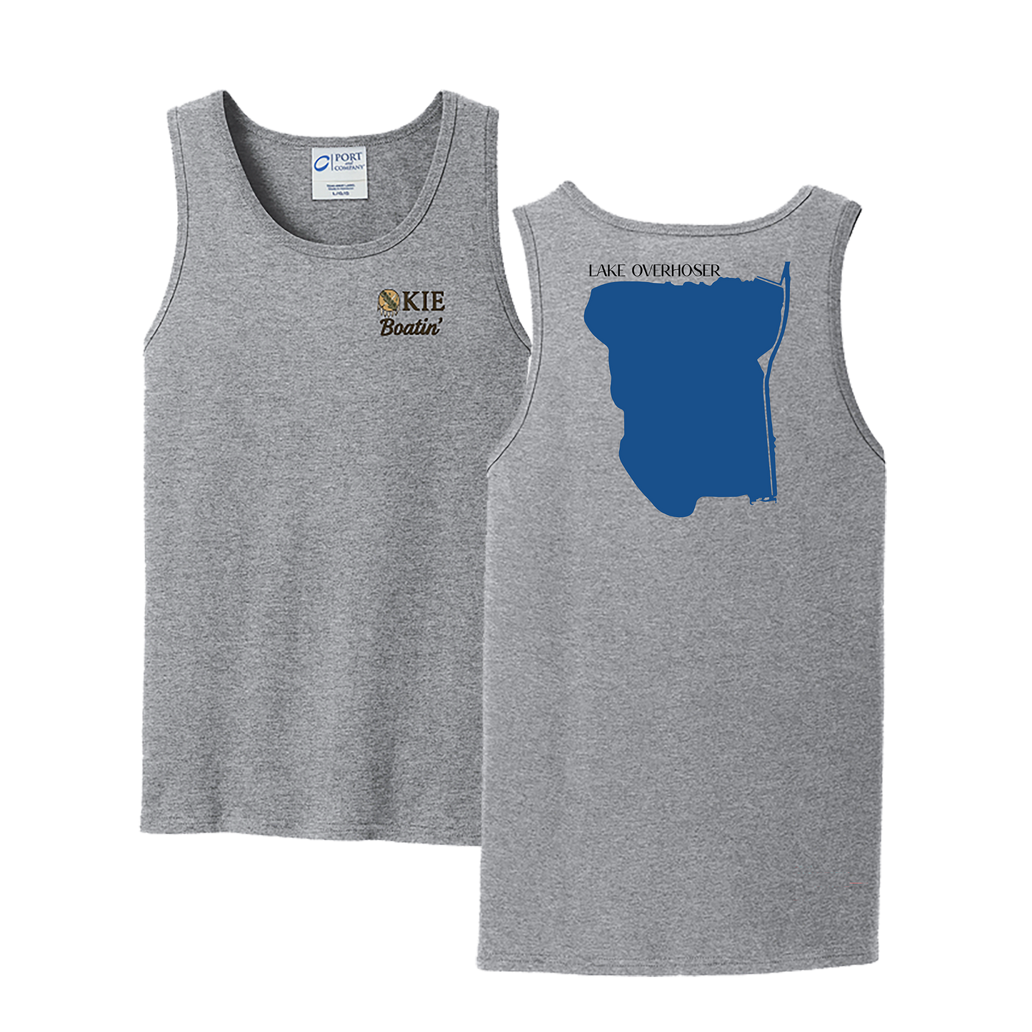 Okie Boatin' Lake Edition Tank Top