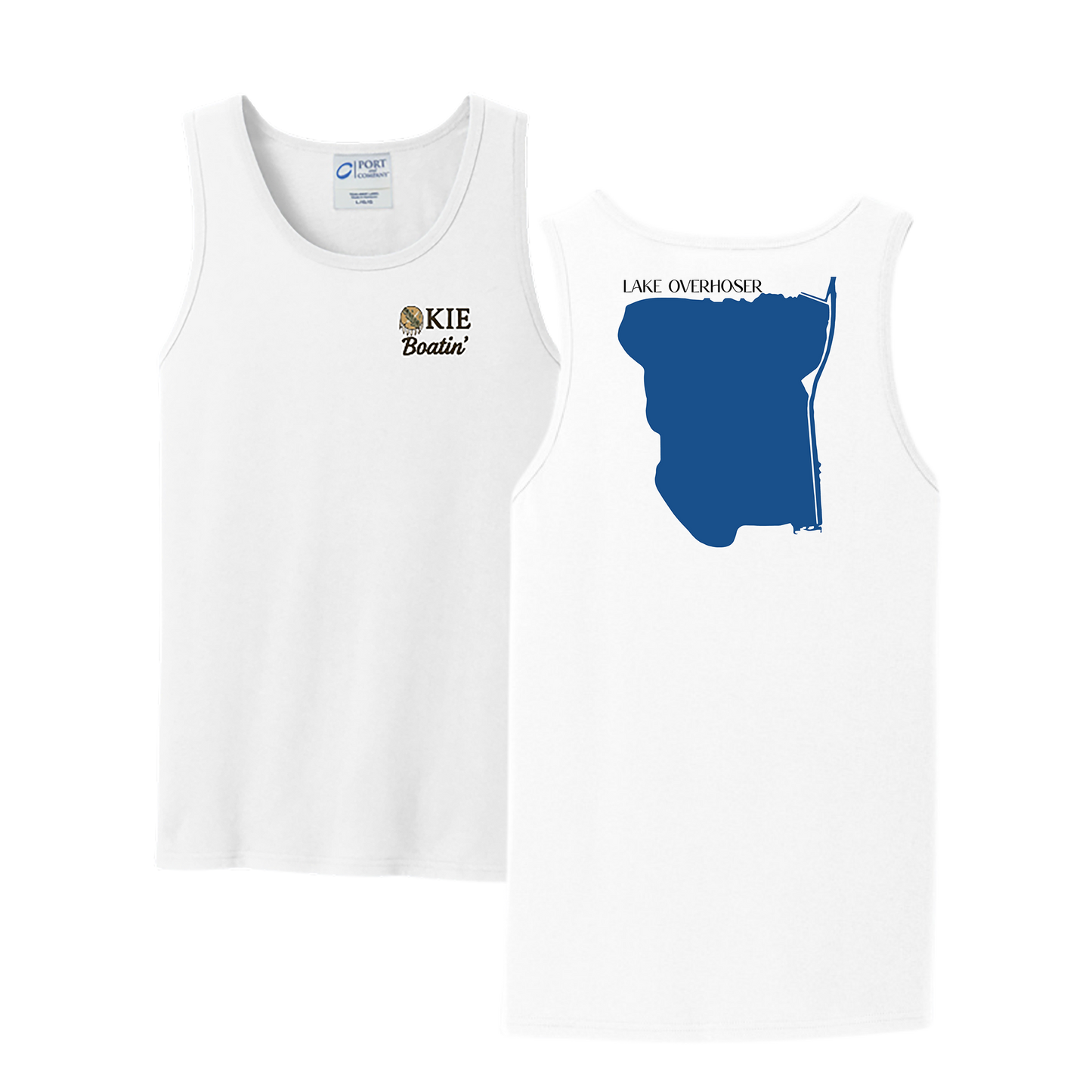 Okie Boatin' Lake Edition Tank Top