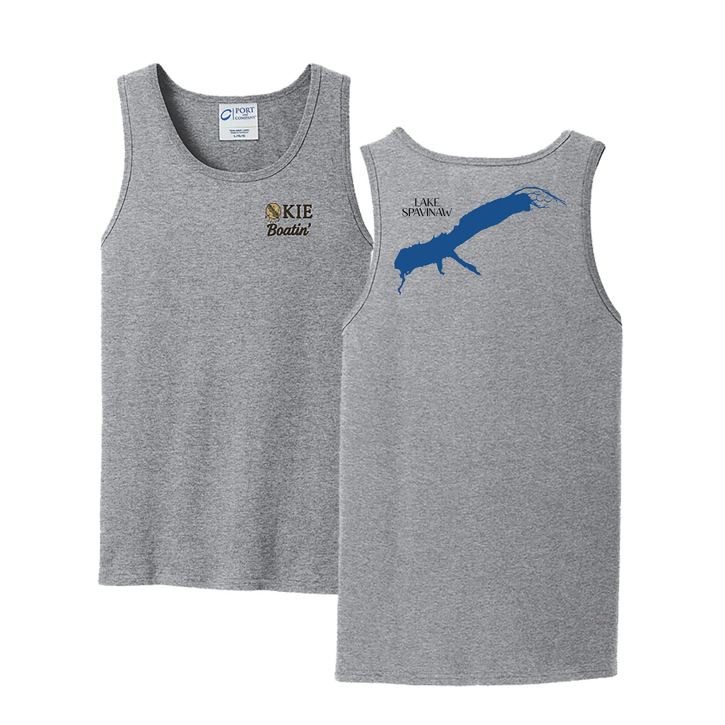 Okie Boatin' Lake Edition Tank Top